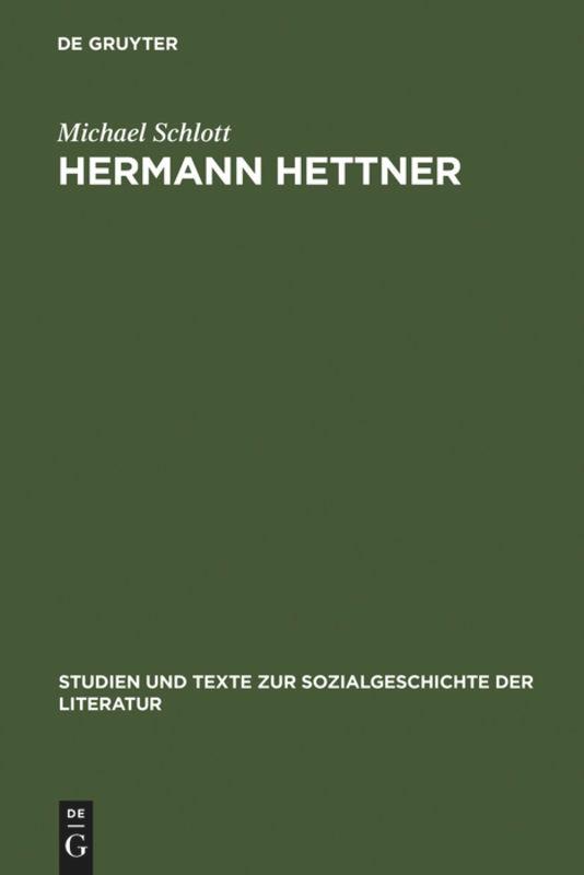 Vorderes Coverbild Hermann Hettner