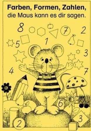 Vorderes Coverbild Farben, Formen, Zahlen die Maus kann es dir sagen