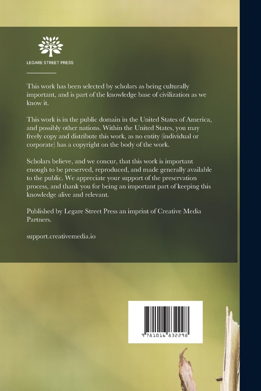 Rückseitencover The Birds of Canada: With Descriptions of Their Habits, Food, Nests, Eggs, Times of Arrival and Departure