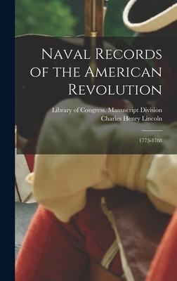 Vorderes Coverbild Naval Records of the American Revolution: 1775-1788