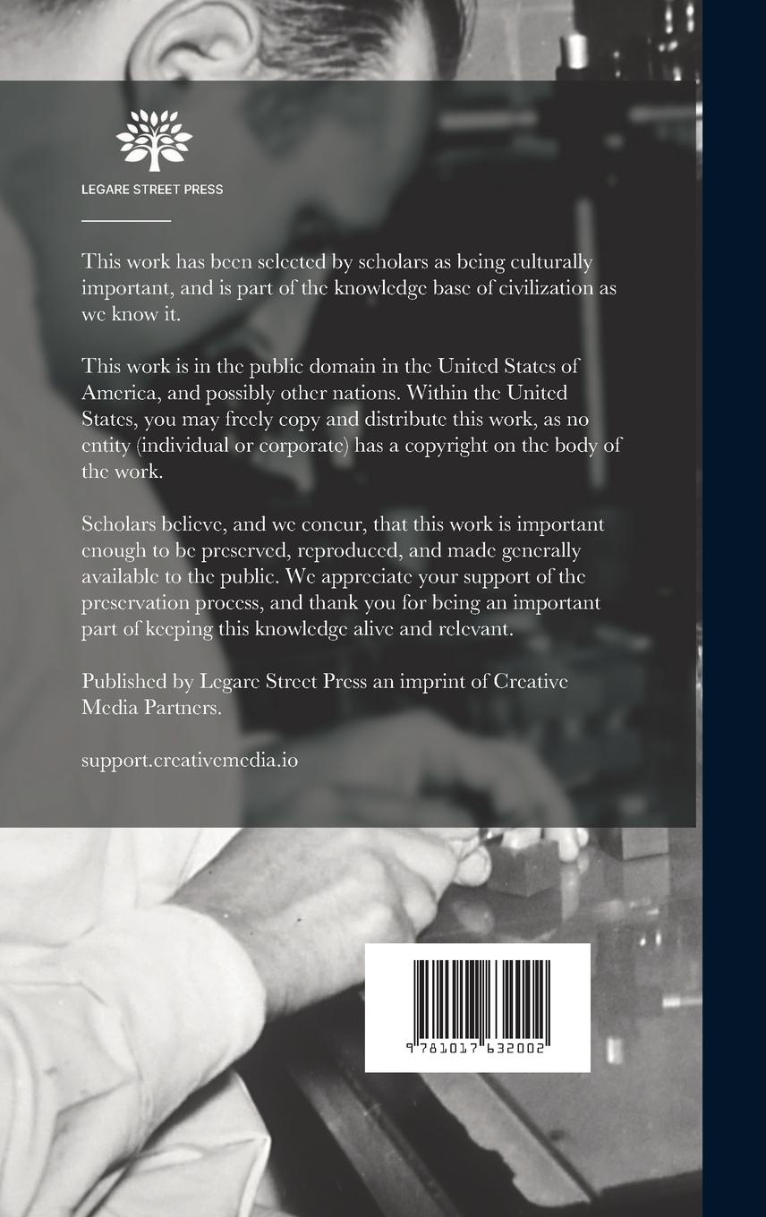 Rückseitencover Some General Ideas Concerning Medical Reform