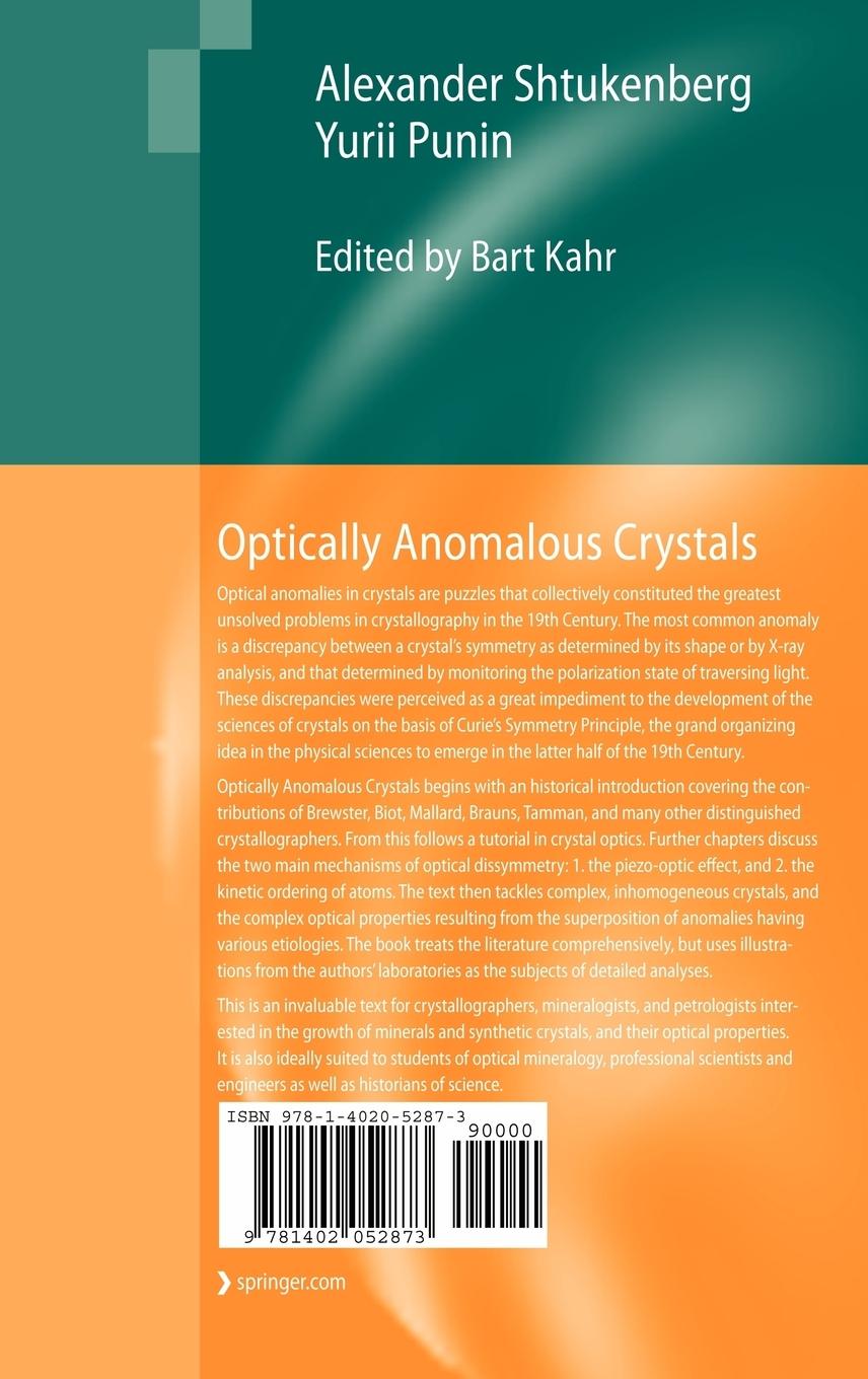 Rückseitencover Optically Anomalous Crystals