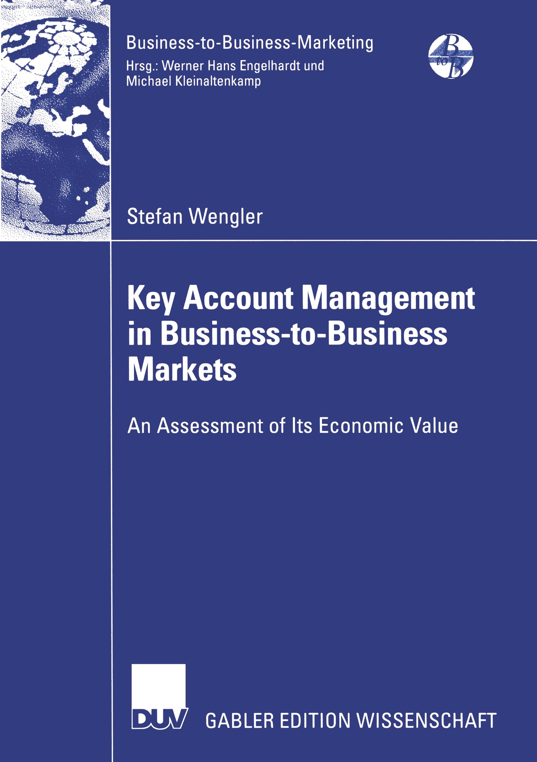 Vorderes Coverbild Key Account Management in Business-to-Business Markets
