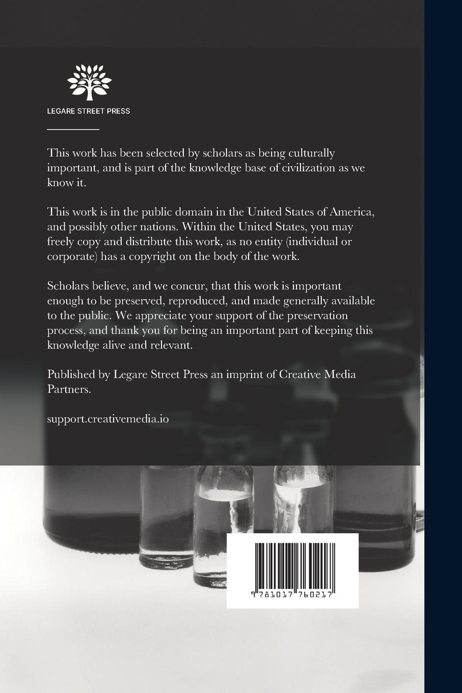 Rückseitencover Soaps And Proteins: Their Colloid Chemistry In Theory And Practice