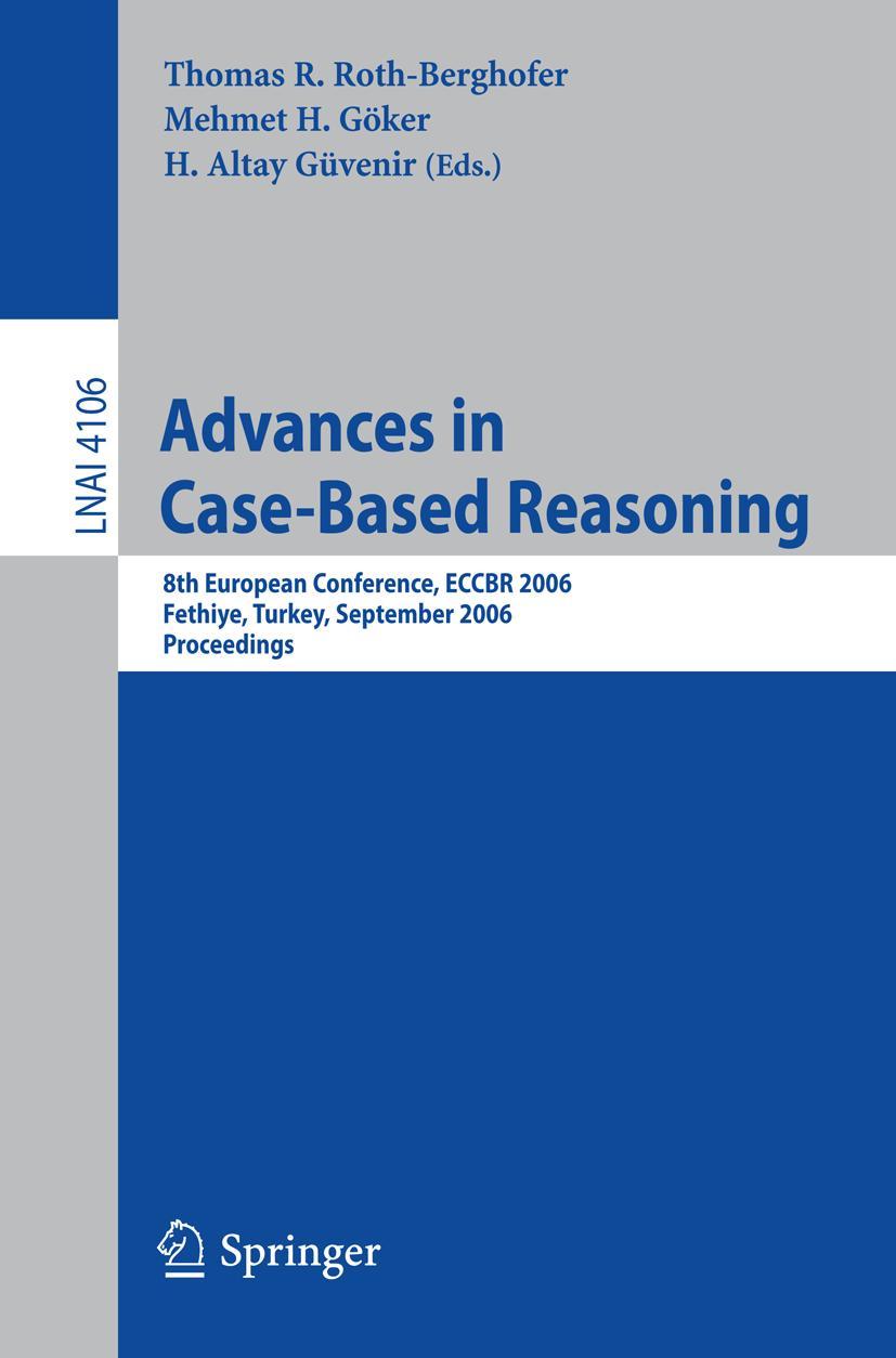 Vorderes Coverbild Advances in Case-Based Reasoning