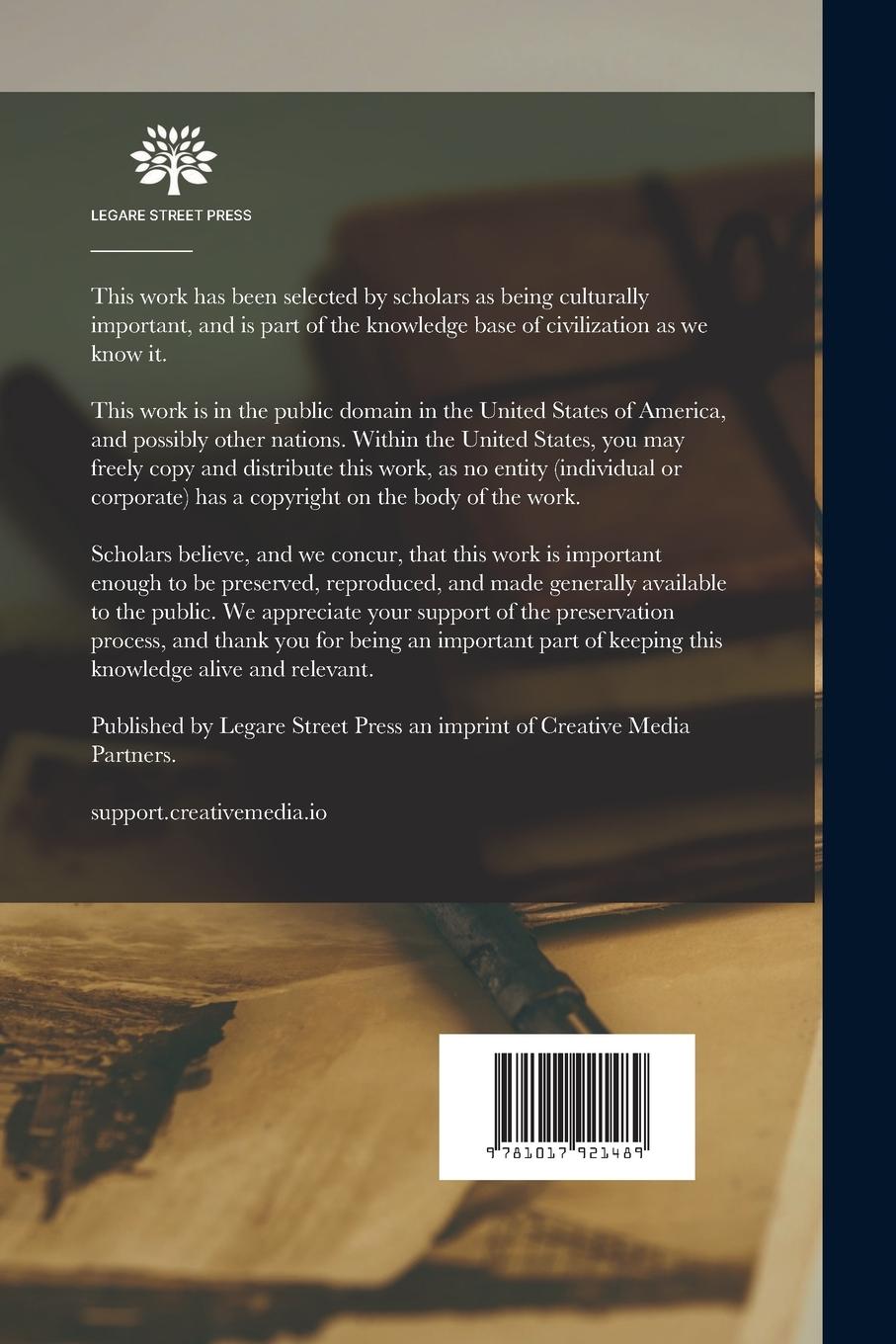 Rückseitencover The Poet's Enchiridion A Hitherto Unpublished Poem With an Inedited Address