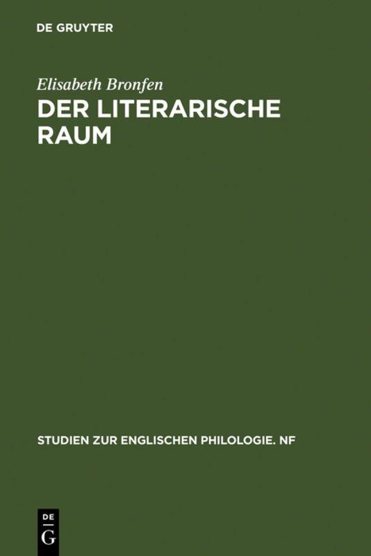 Vorderes Coverbild Der literarische Raum