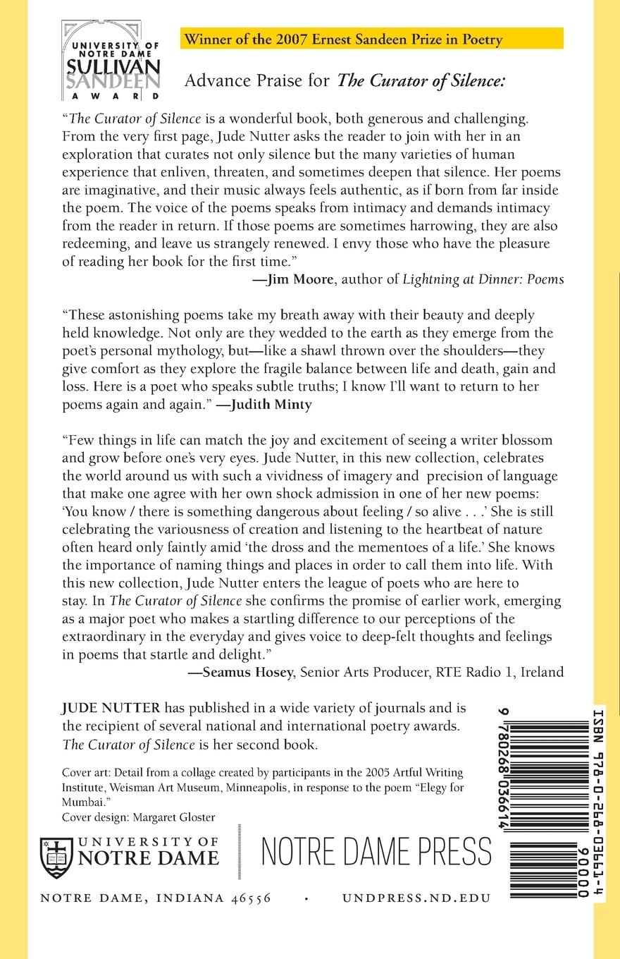 Rückseitencover Curator of Silence