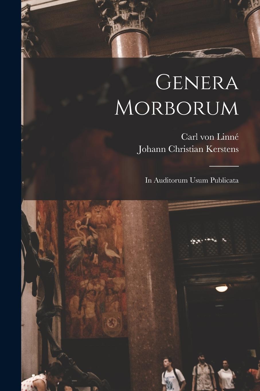 Vorderes Coverbild Genera Morborum: In Auditorum Usum Publicata