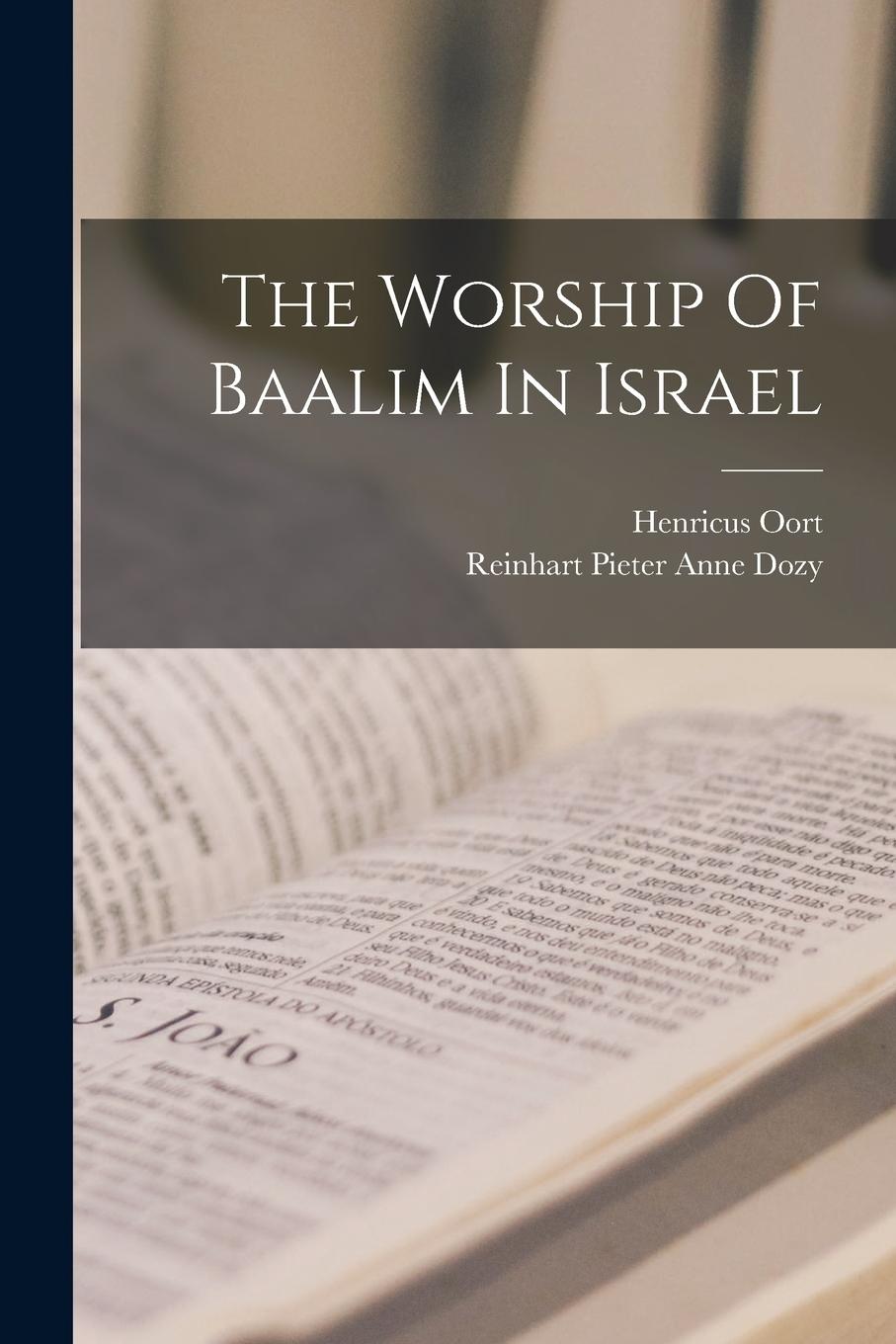 Vorderes Coverbild The Worship Of Baalim In Israel