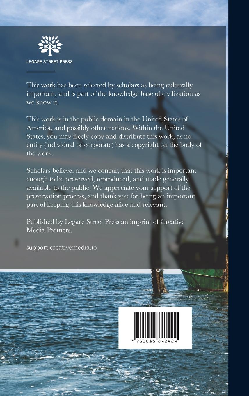 Rückseitencover Report on the Sea Fisheries and Fishing Industries on the Thames Estuary