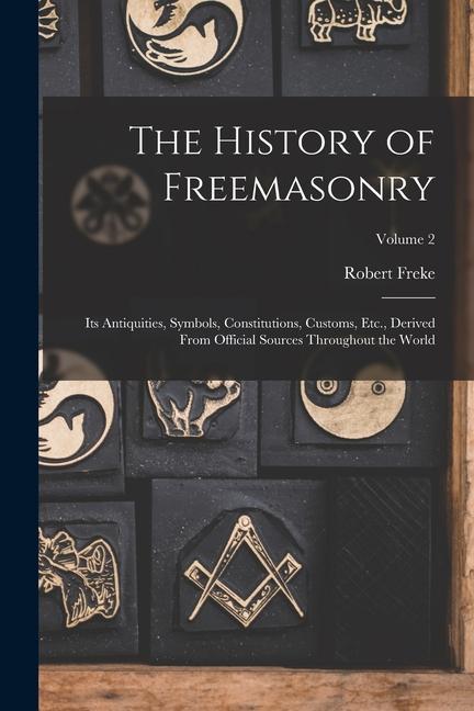 Vorderes Coverbild The History of Freemasonry