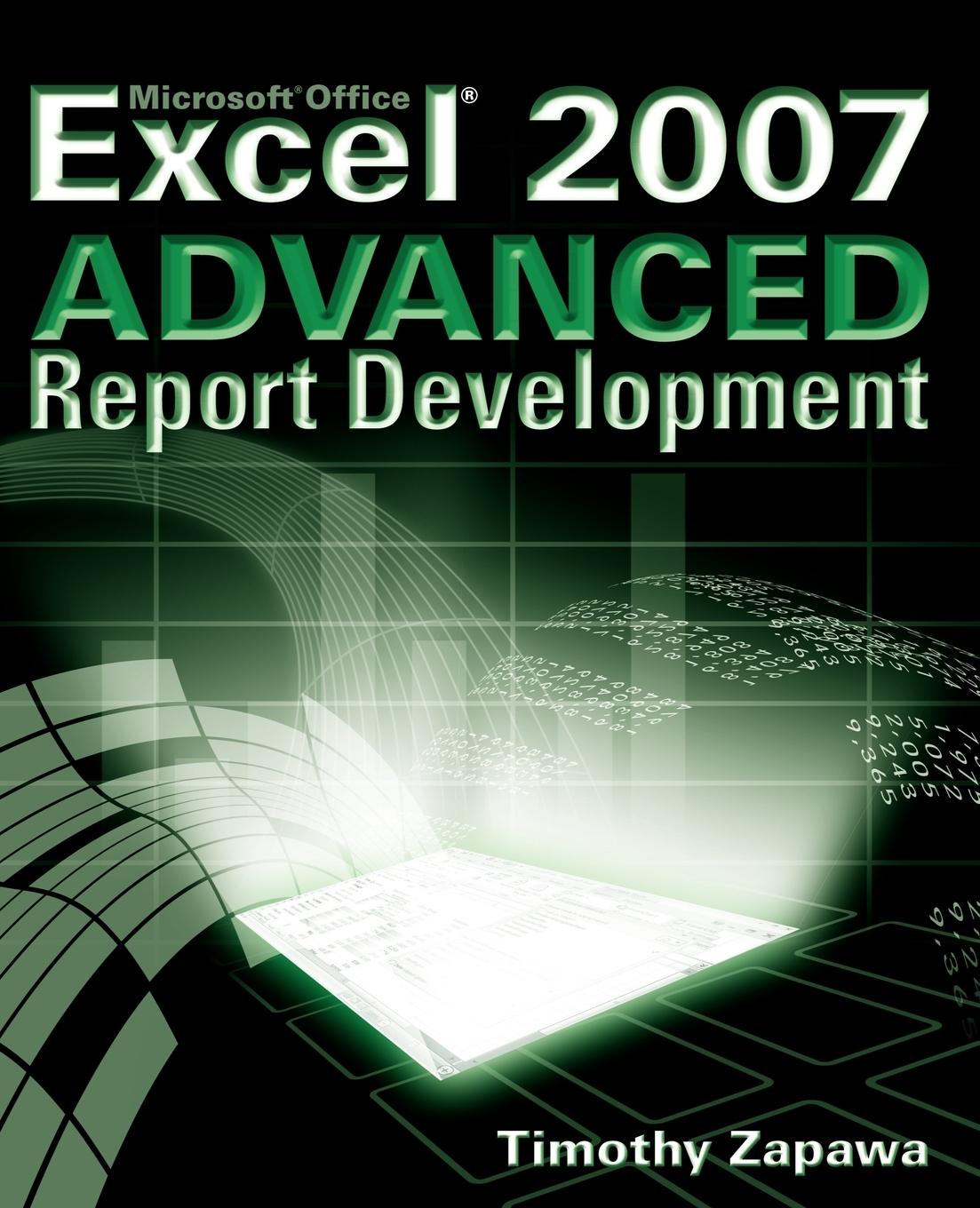 Vorderes Coverbild Excel 2007 Advanced Report Development