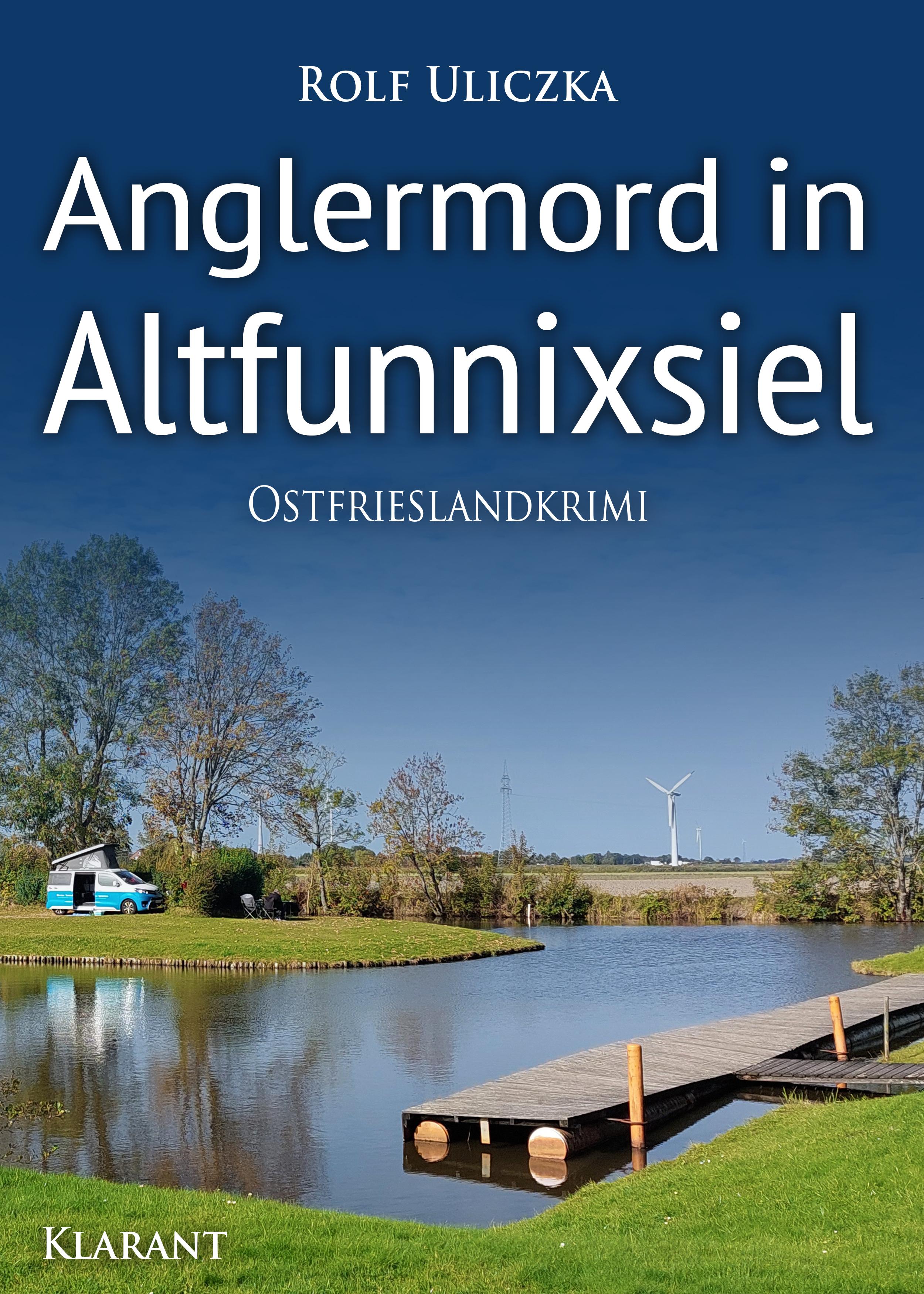 Vorderes Coverbild Anglermord in Altfunnixsiel. Ostfrieslandkrimi