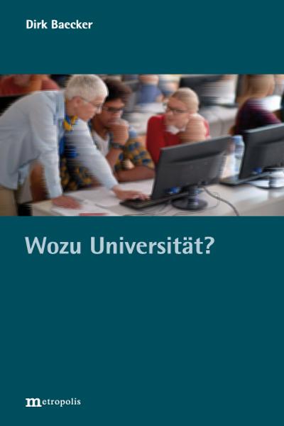Vorderes Coverbild Wozu Universität?