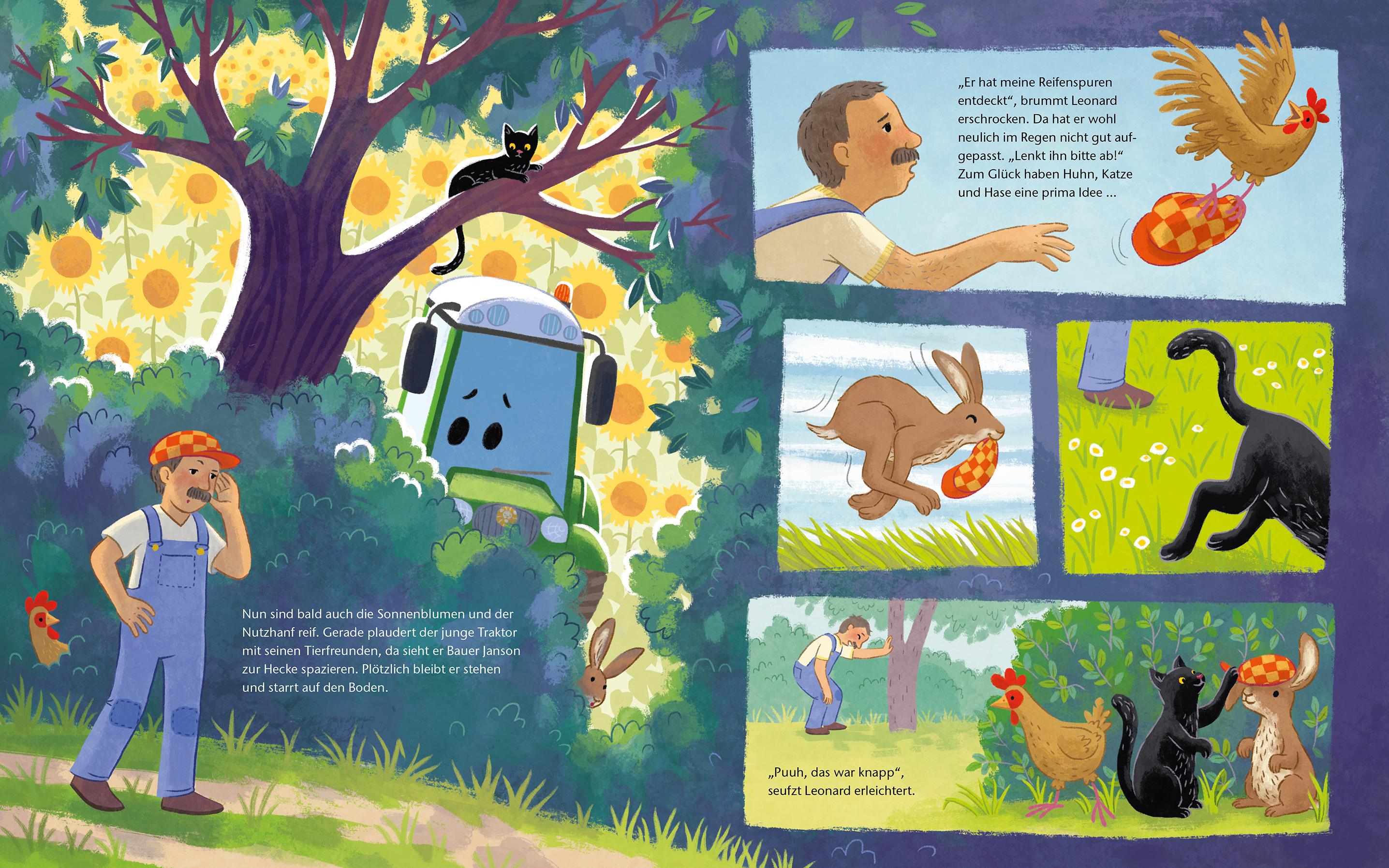 Beispielinhalt (Bild) Leonard - Ein Traktor hütet ein großes Geheimnis