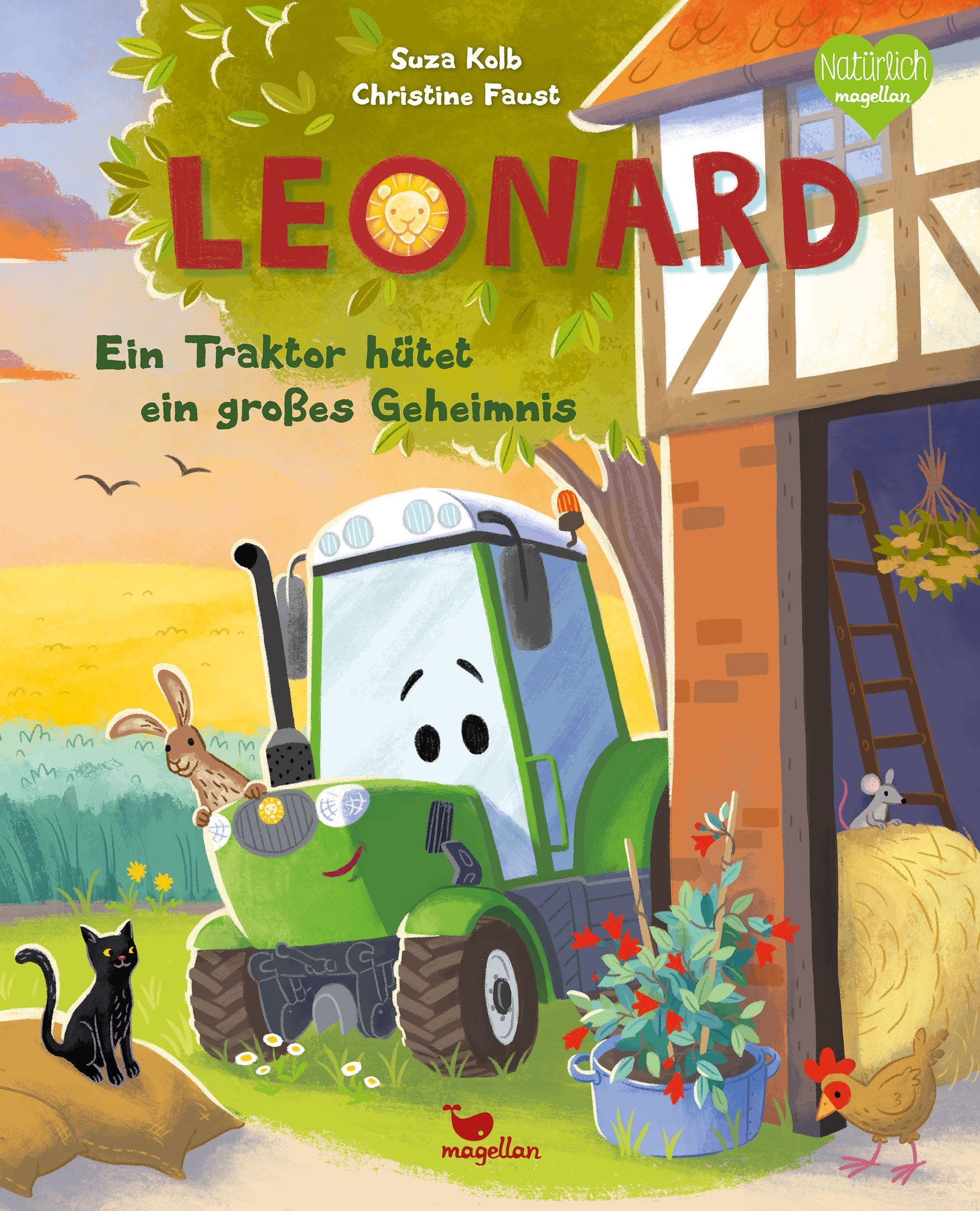 Vorderes Coverbild Leonard - Ein Traktor hütet ein großes Geheimnis