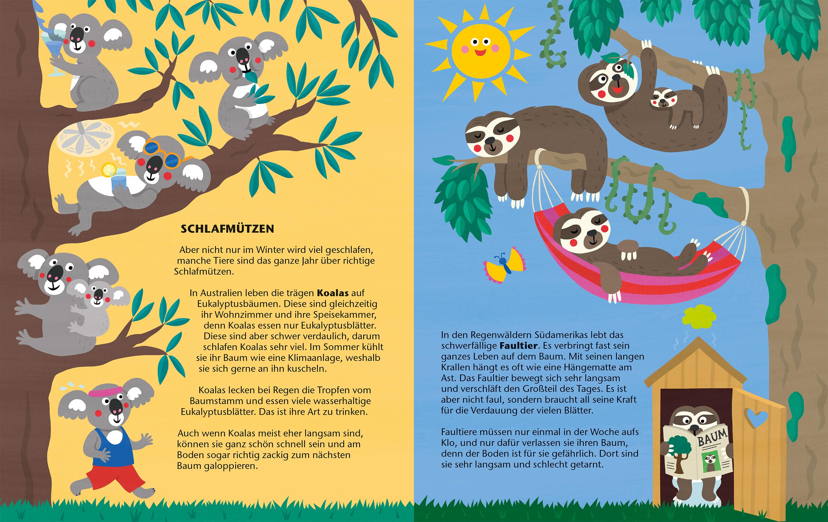 Beispielinhalt (Bild) Das Leben im Baum, welch ein Traum!