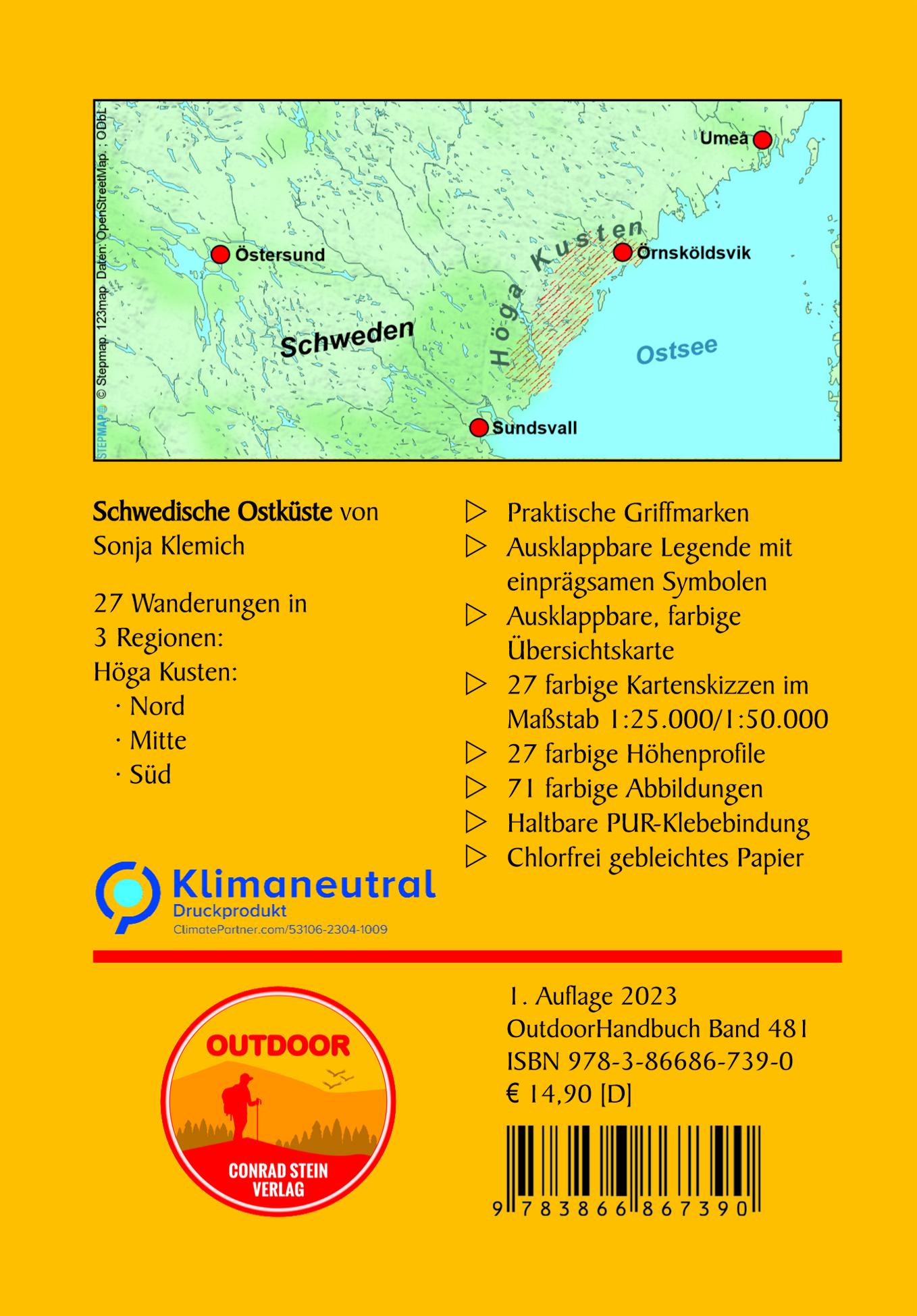 Rückseitencover Schwedische Ostküste