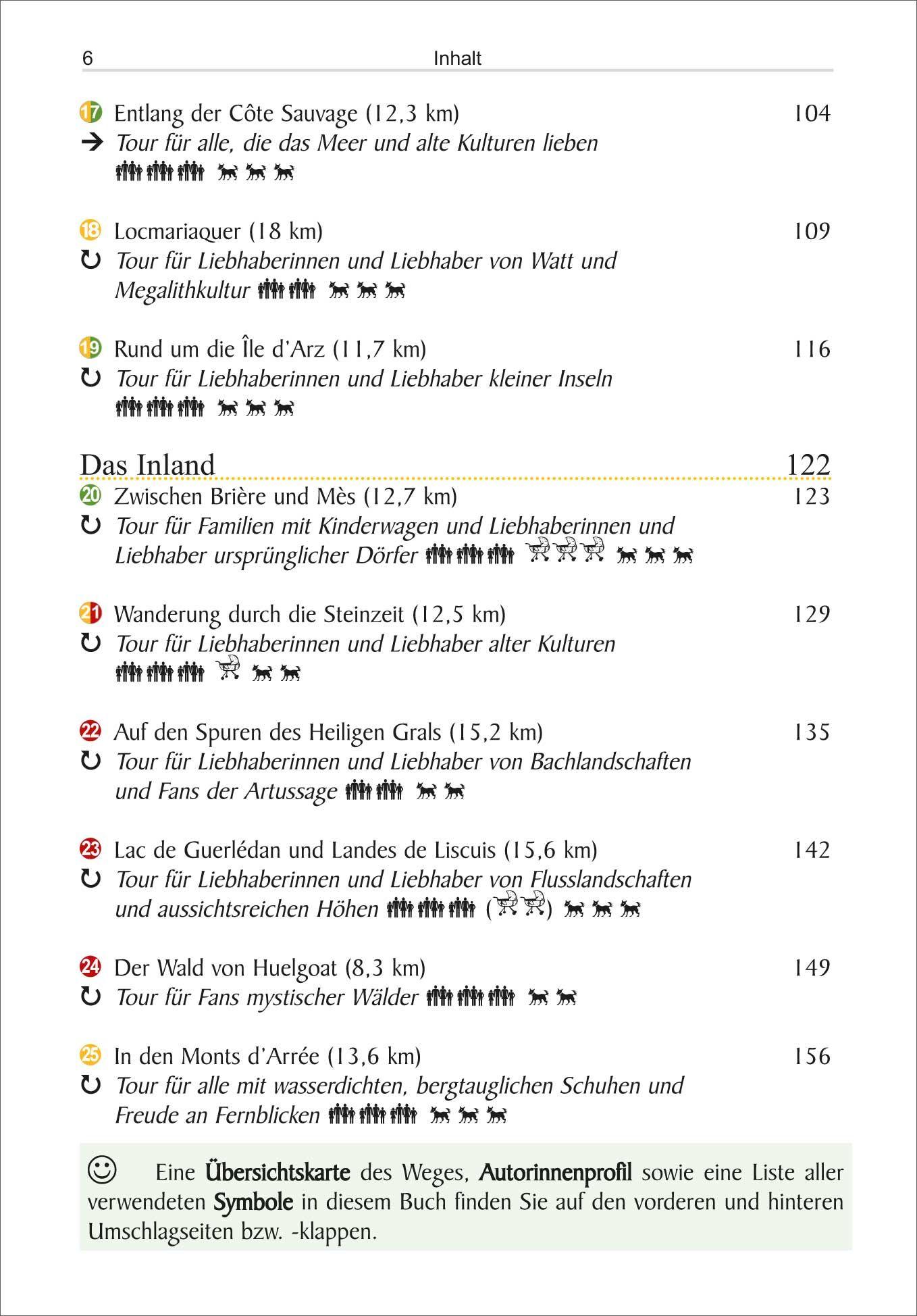 Beispielinhalt (Bild) Bretagne 25 Touren zwischen Meer, Wald und Heidekraut