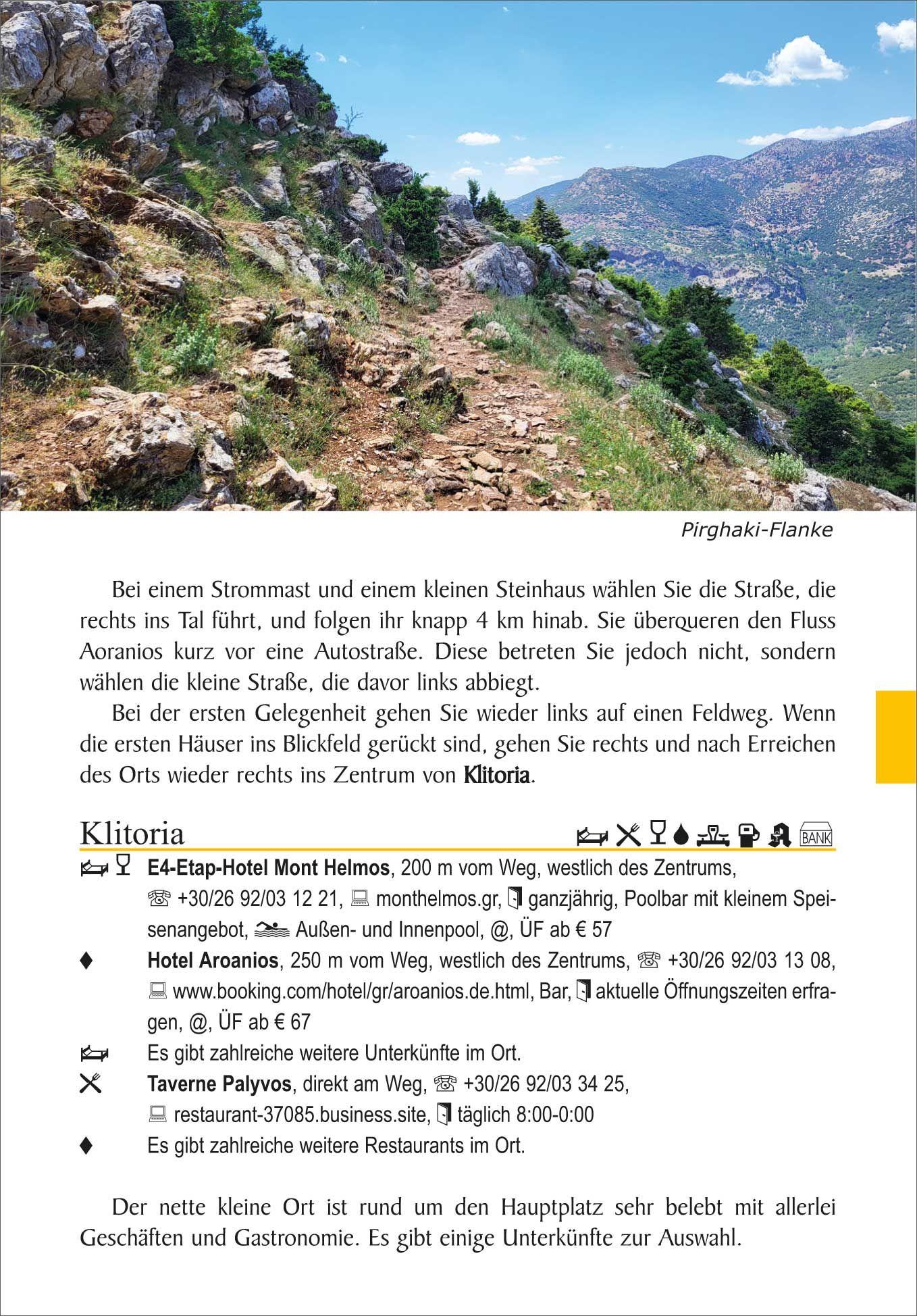 Beispielinhalt (Bild) Griechenland: E4 Peloponnes