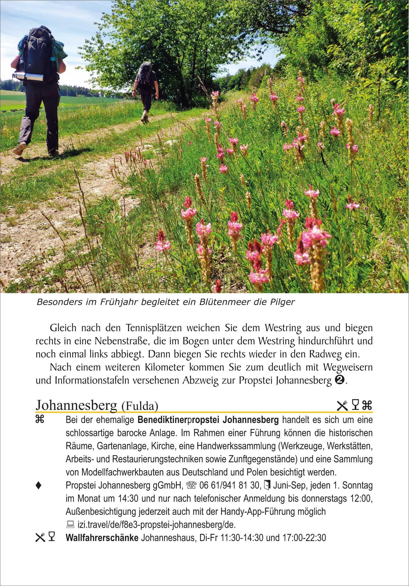 Beispielinhalt (Bild) Jakobsweg von der Rhön an die Donau