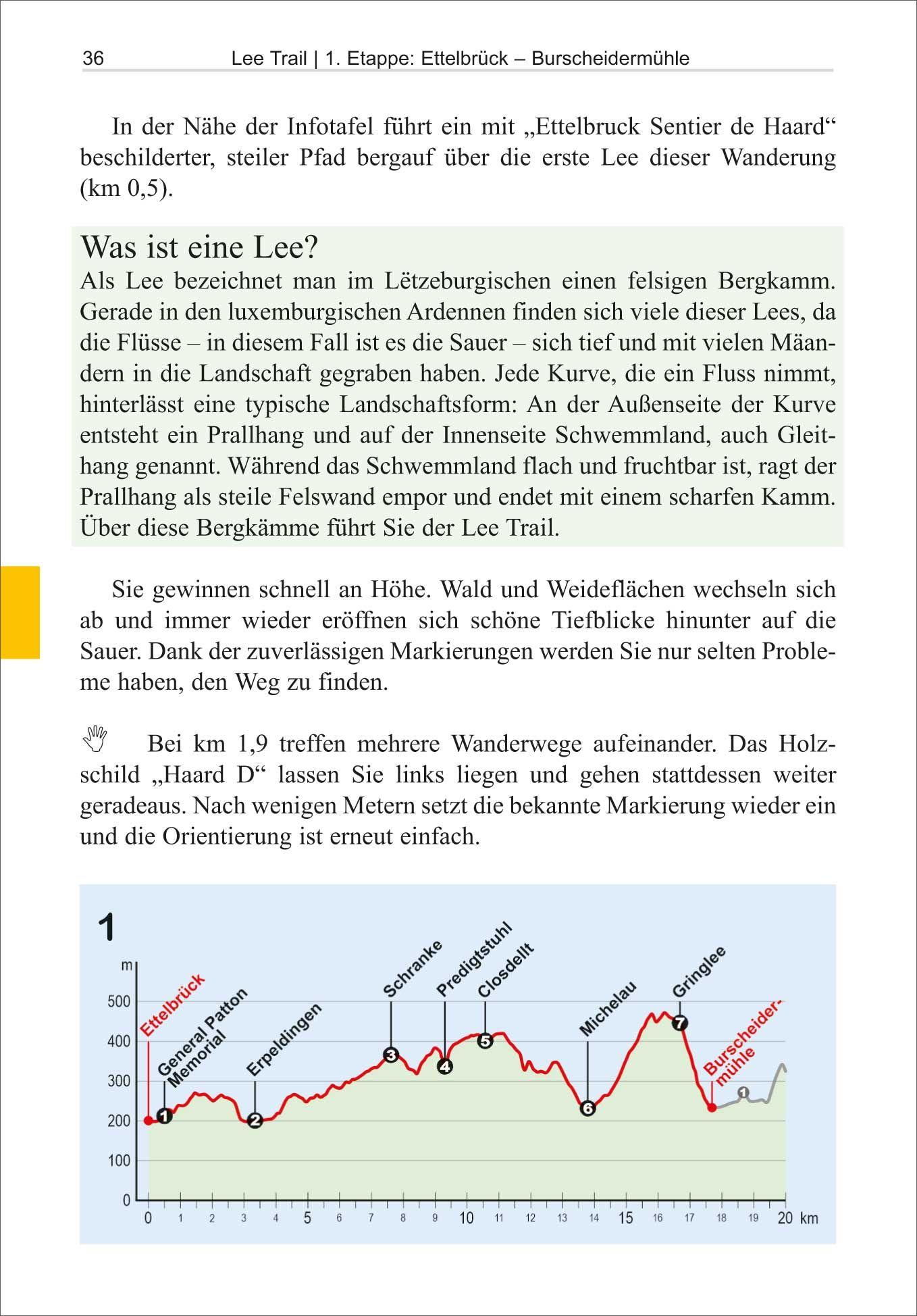 Beispielinhalt (Bild) Luxemburg/Belgien: Lee Trail und Eislek Trail
