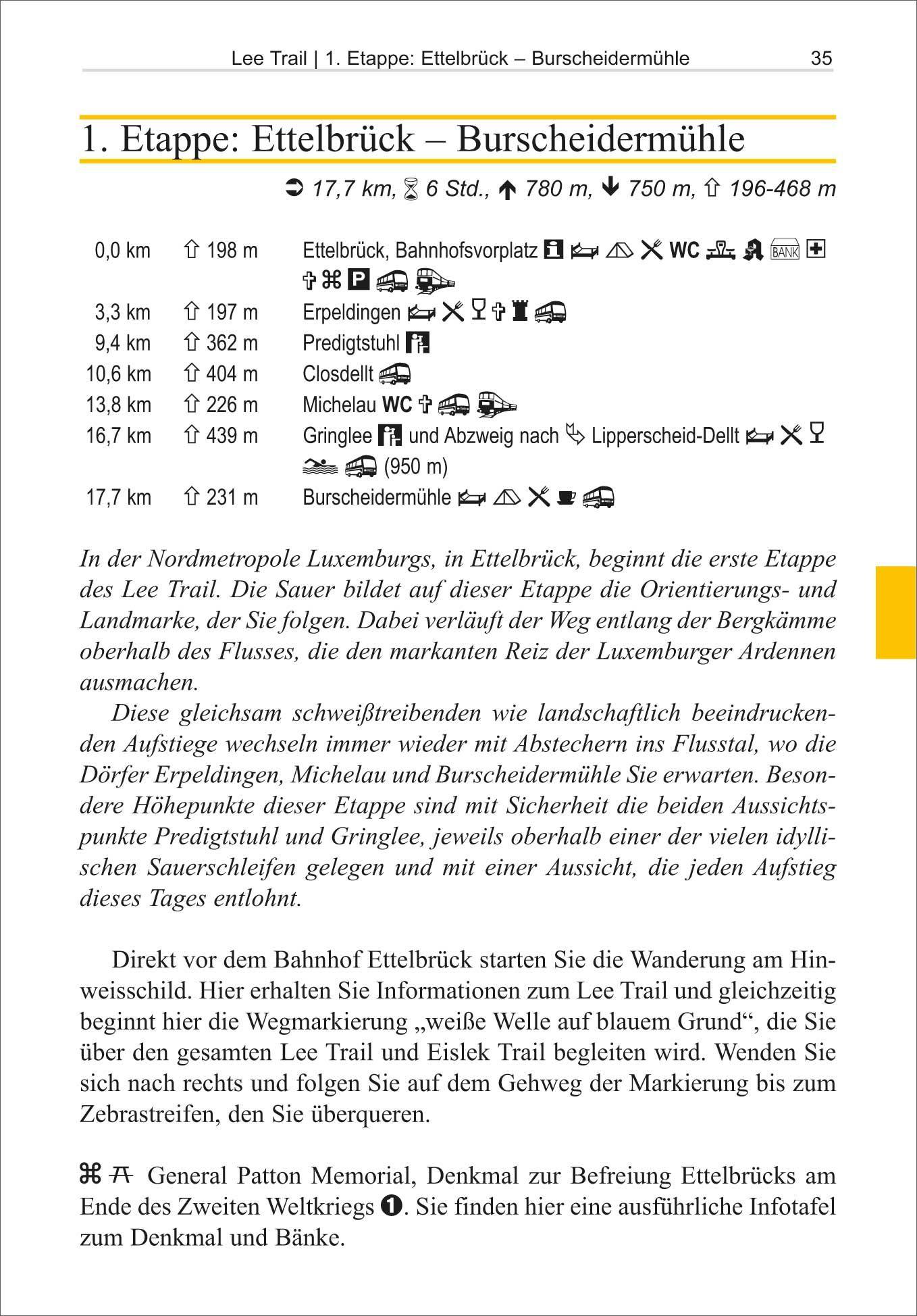 Beispielinhalt (Bild) Luxemburg/Belgien: Lee Trail und Eislek Trail