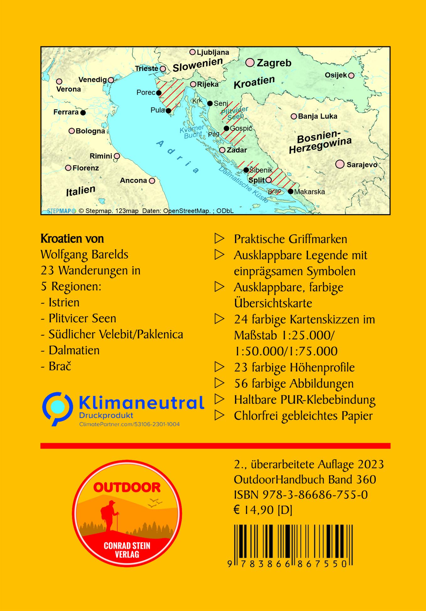 Rückseitencover Kroatien