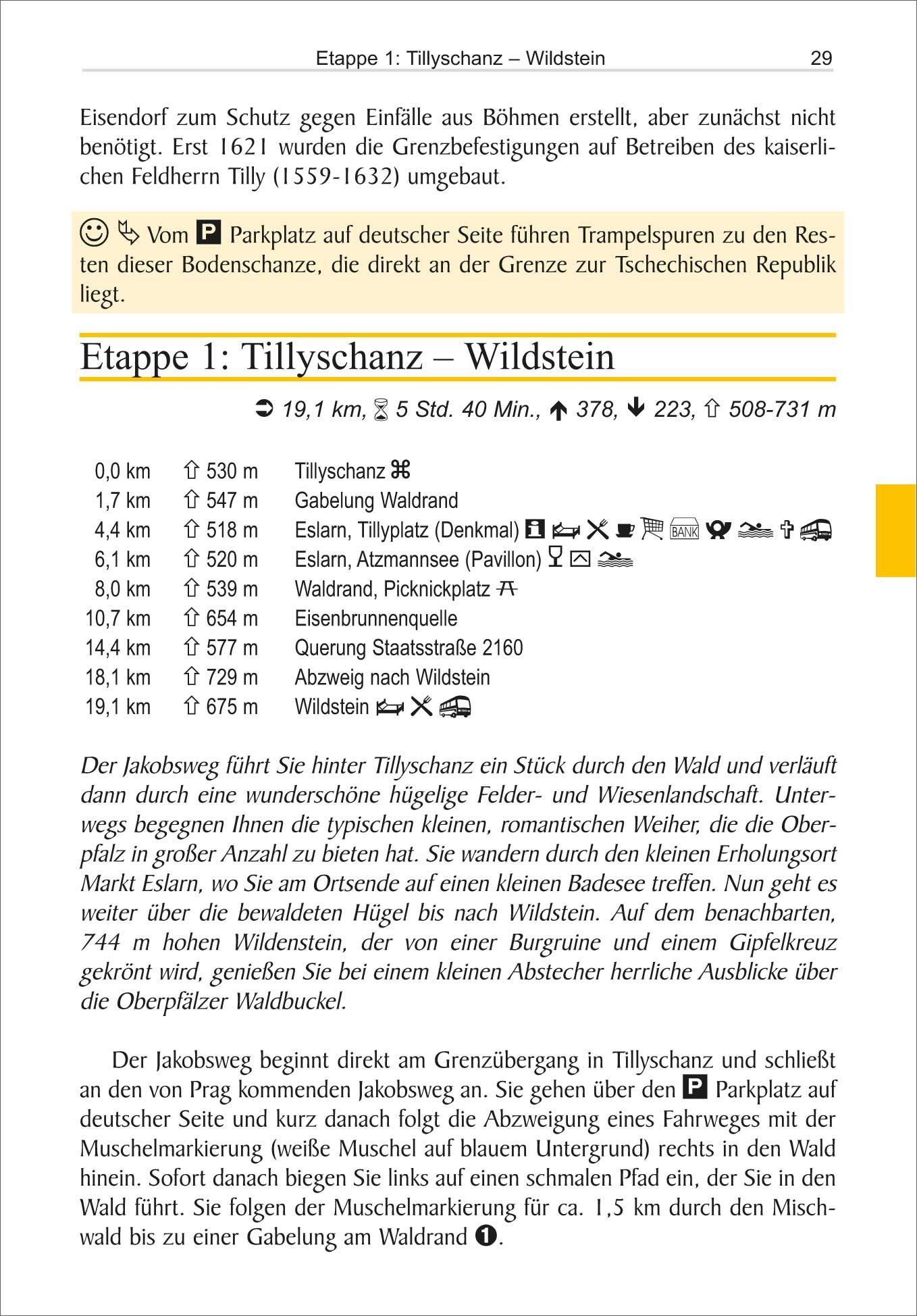 Beispielinhalt (Bild) Jakobsweg Tillyschanz - Rothenburg ob der Tauber