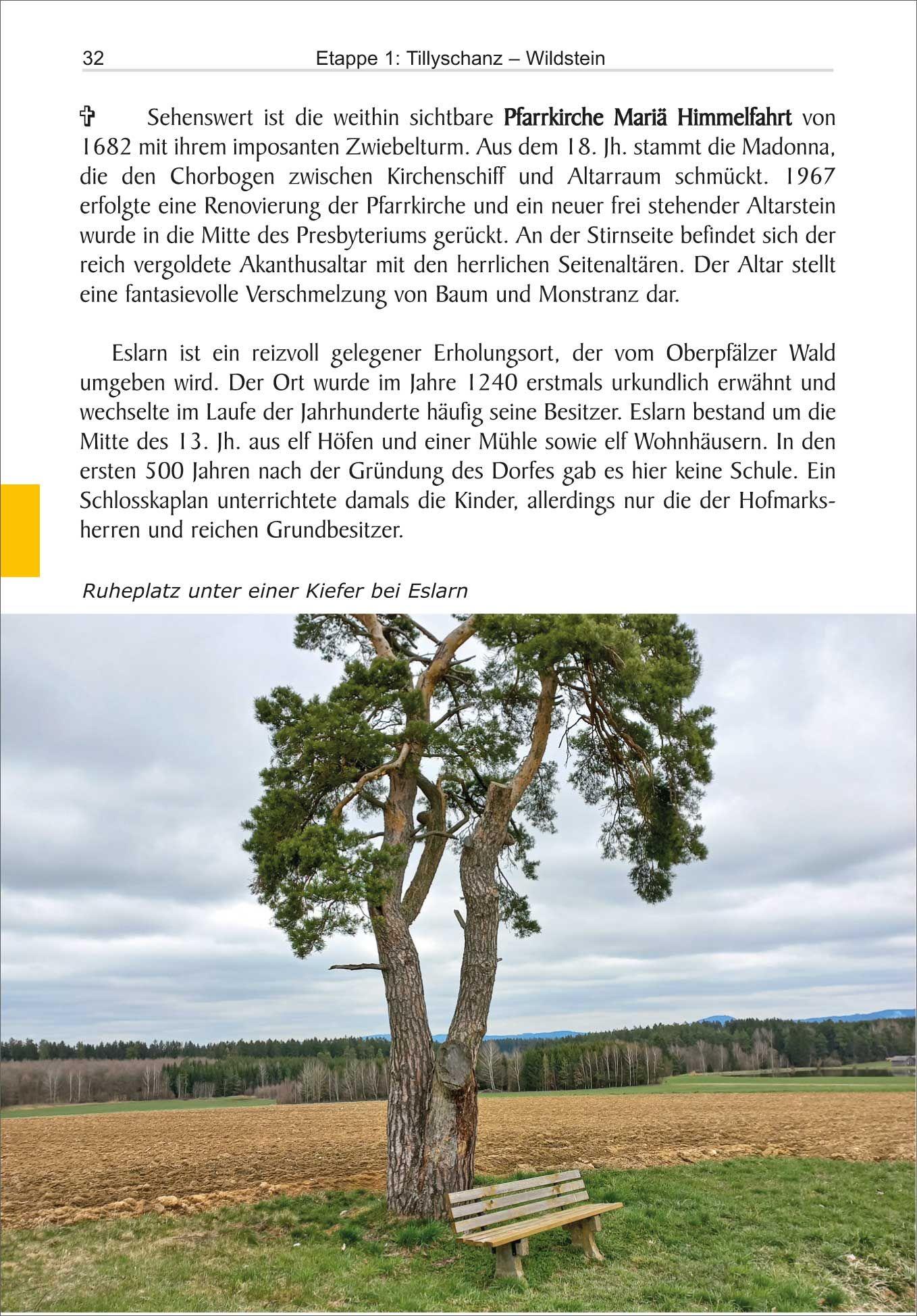 Beispielinhalt (Bild) Jakobsweg Tillyschanz - Rothenburg ob der Tauber
