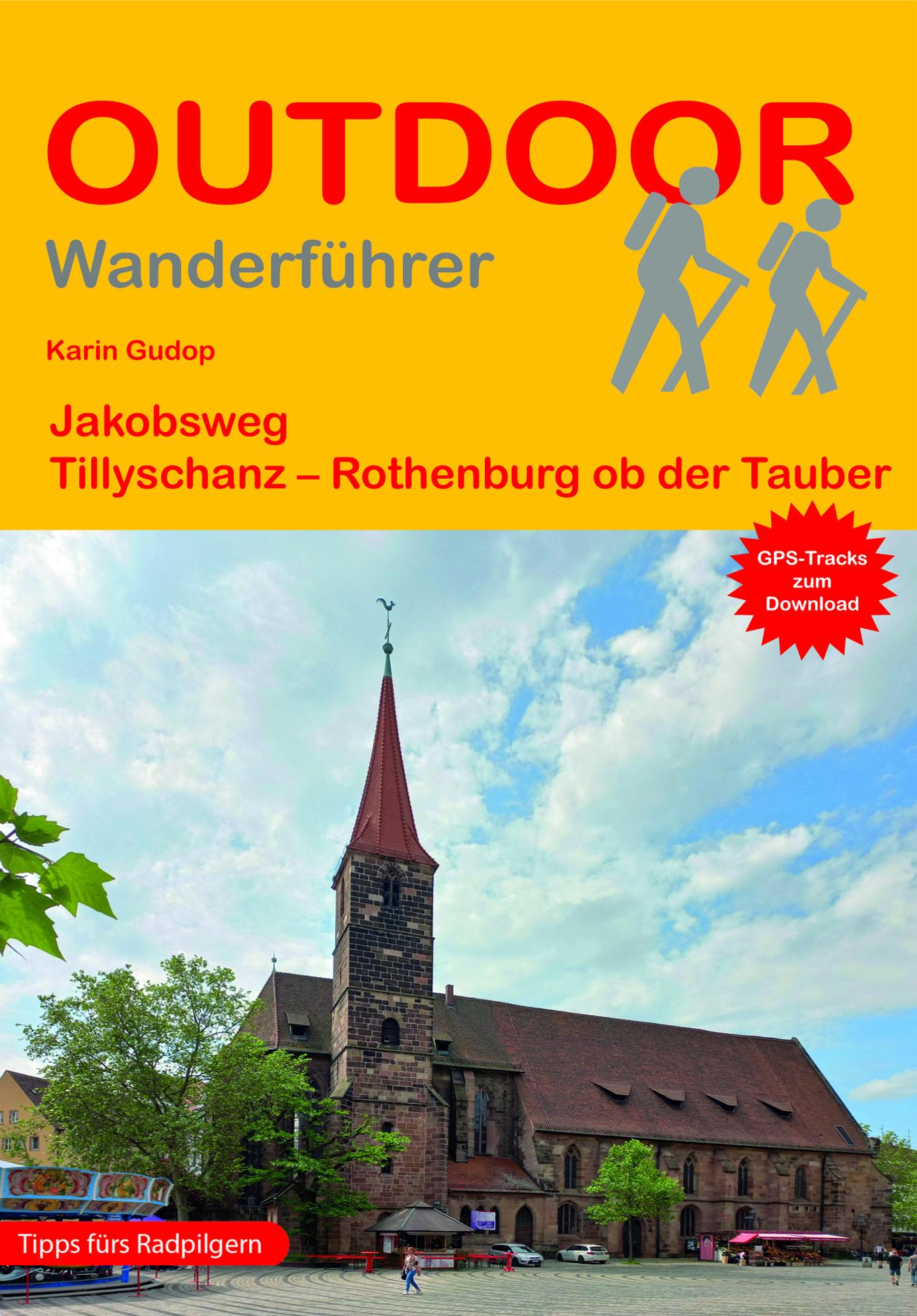 Vorderes Coverbild Jakobsweg Tillyschanz - Rothenburg ob der Tauber