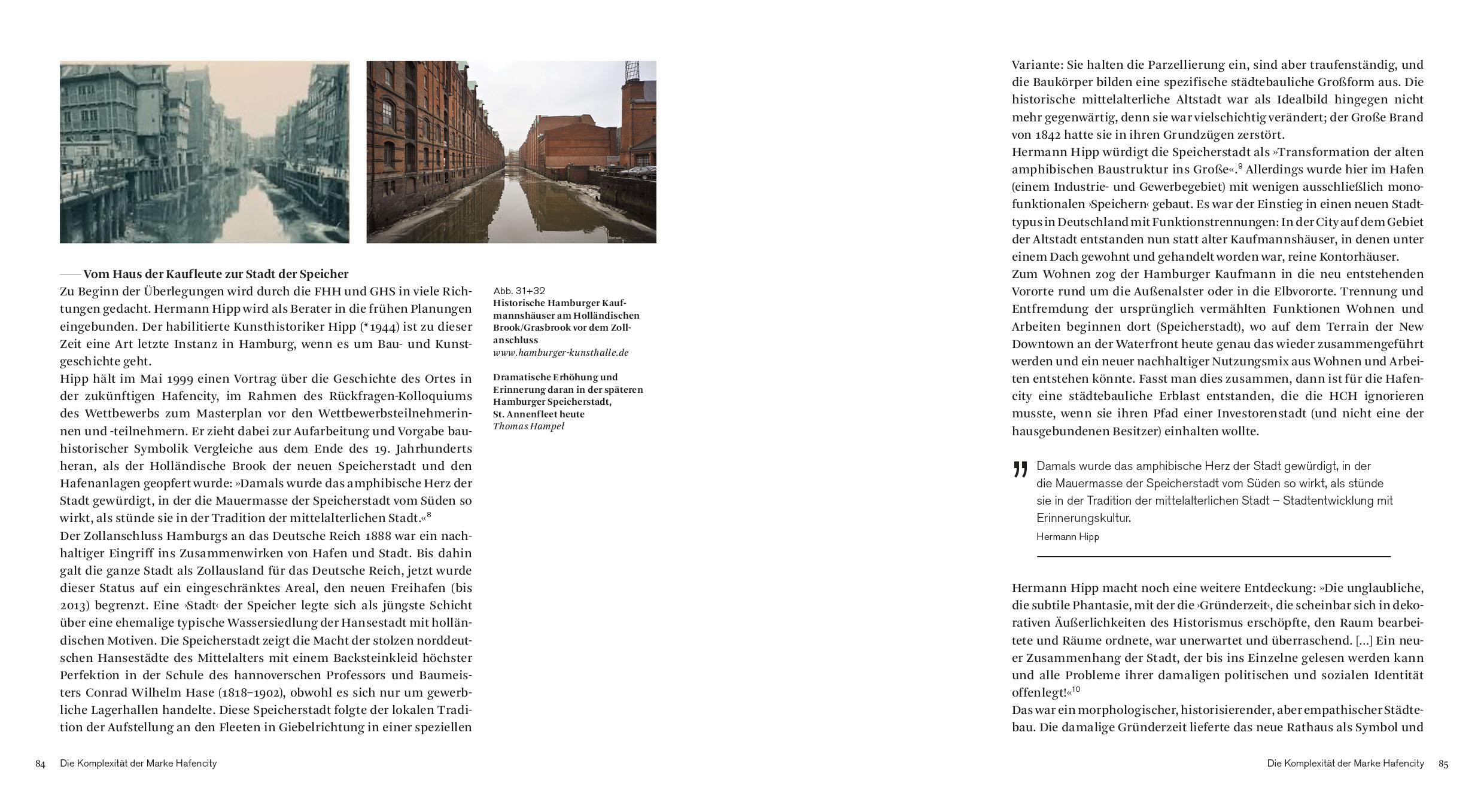 Beispielinhalt (Bild) Branding Hafencity