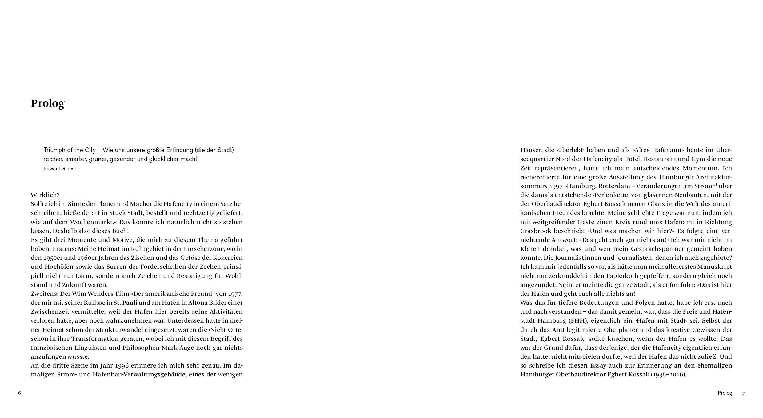 Beispielinhalt (Bild) Branding Hafencity