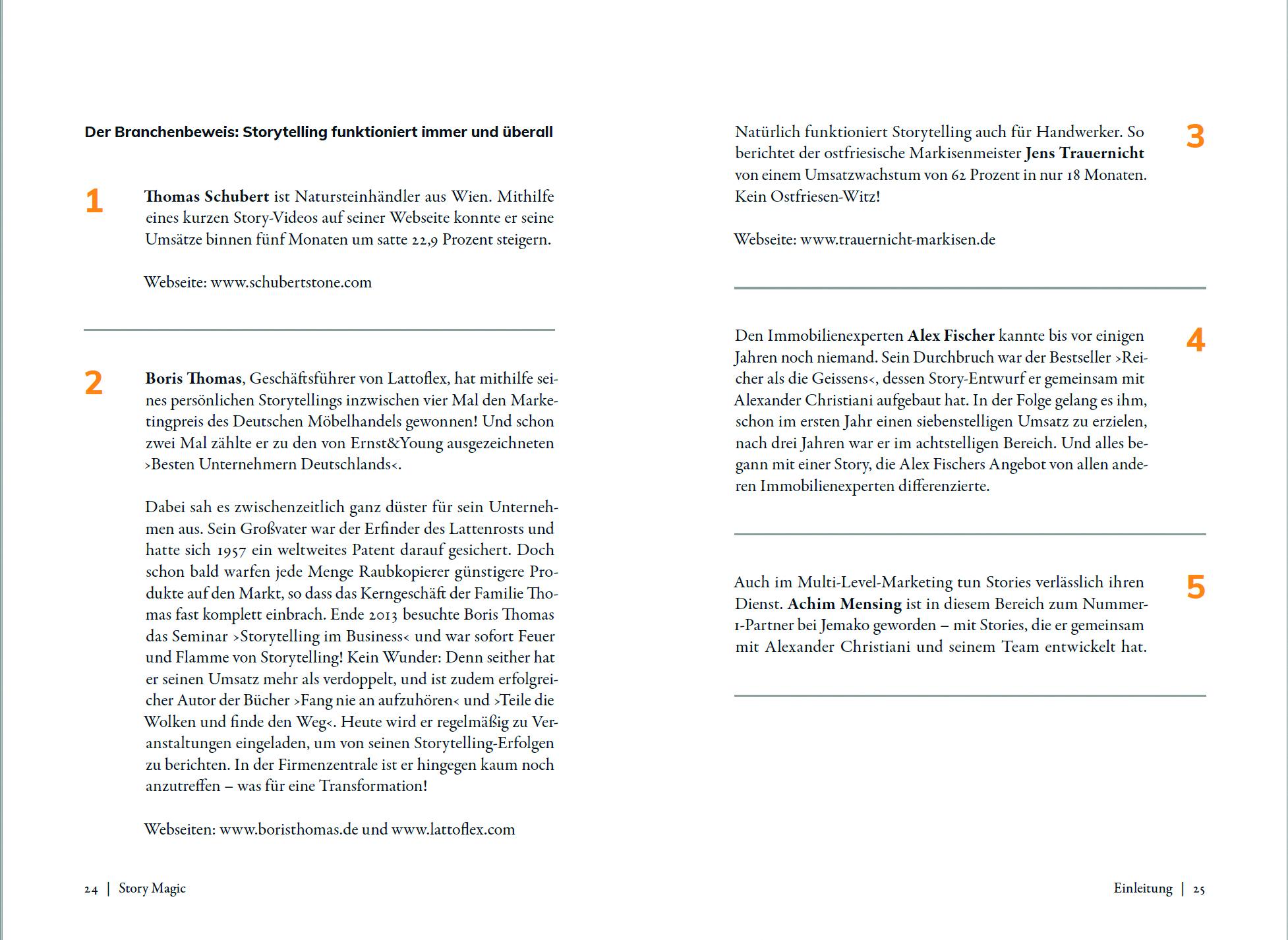 Beispielinhalt (Bild) Story Magic | GEHÖRT | VERSTANDEN | GEKAUFT