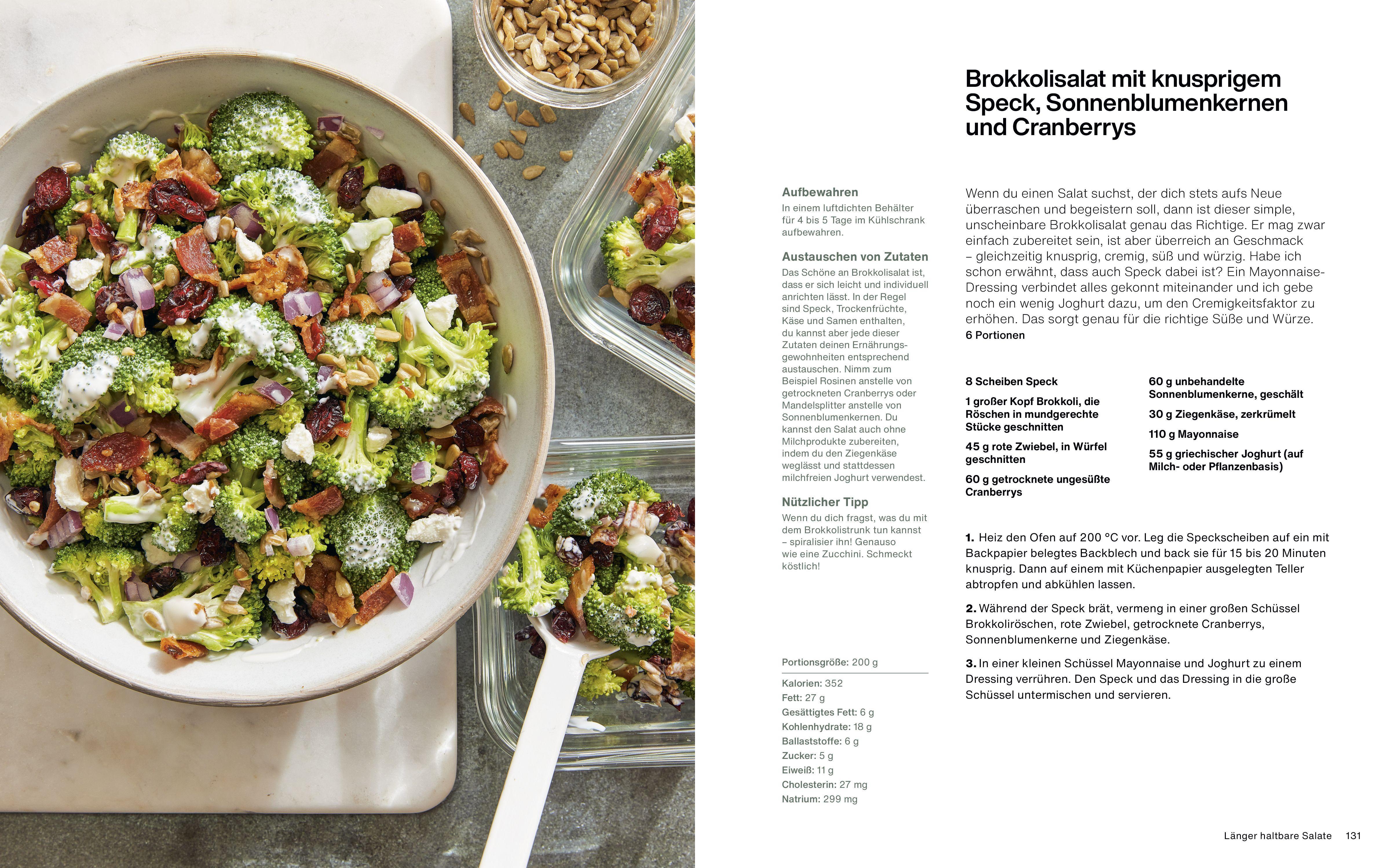 Beispielinhalt (Bild) Downshiftology Healthy Meal Prep