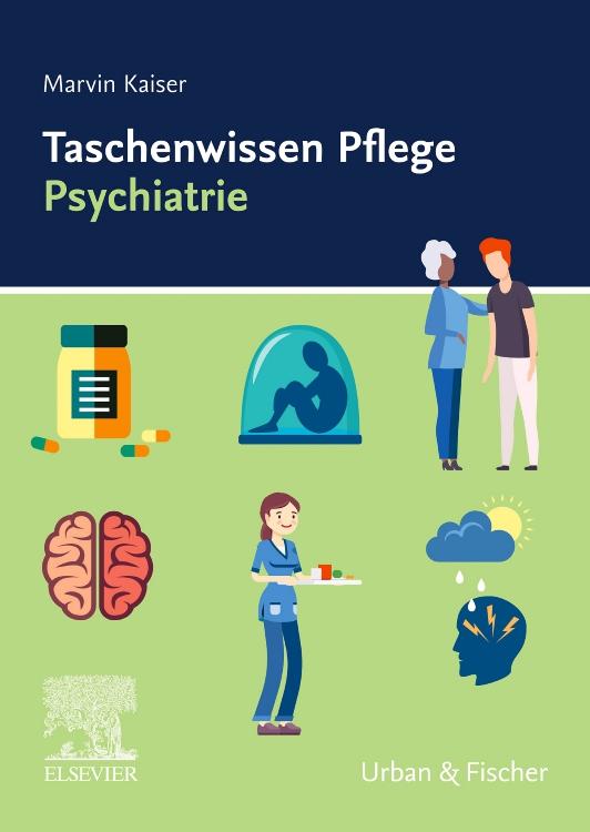 Vorderes Coverbild Taschenwissen Pflege Psychiatrie