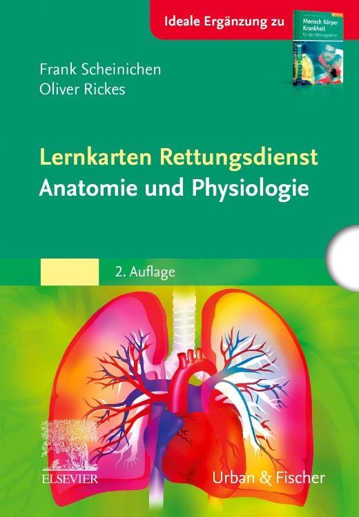 Vorderes Coverbild Lernkarten Rettungsdienst - Anatomie und Physiologie