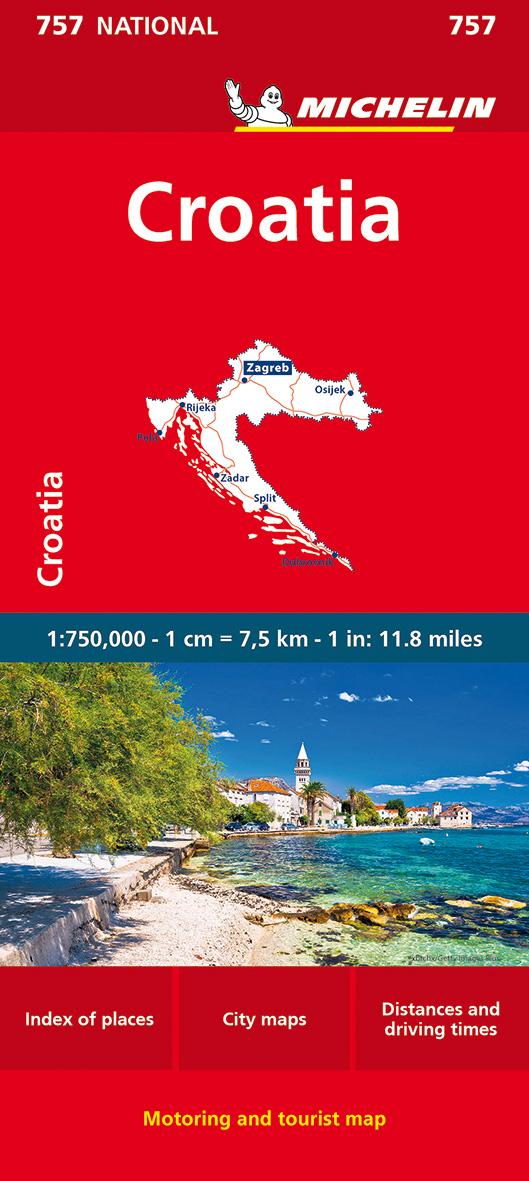 Vorderes Coverbild Michelin Croatia - 757
