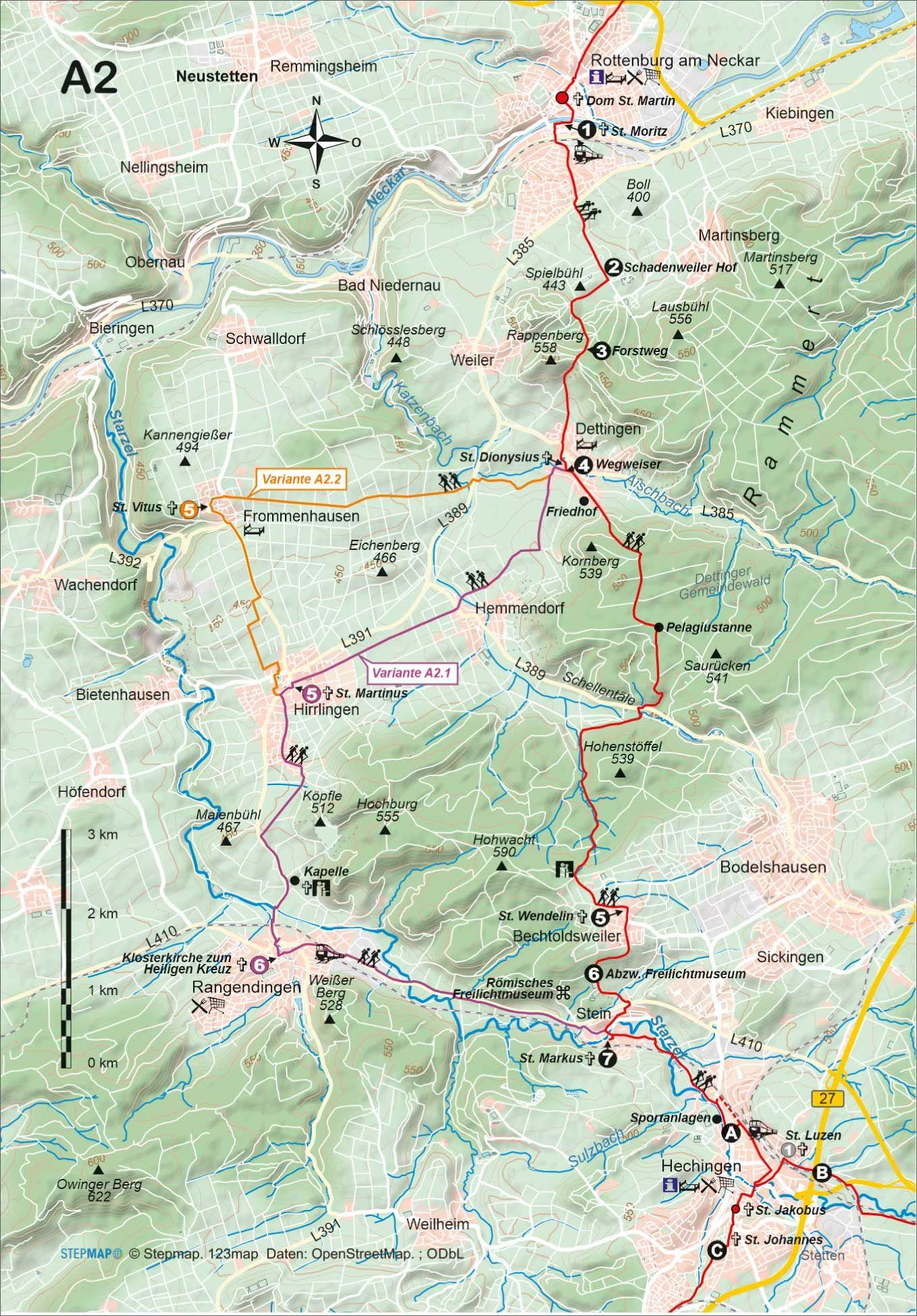 Beispielinhalt (Bild) Via Beuronensis