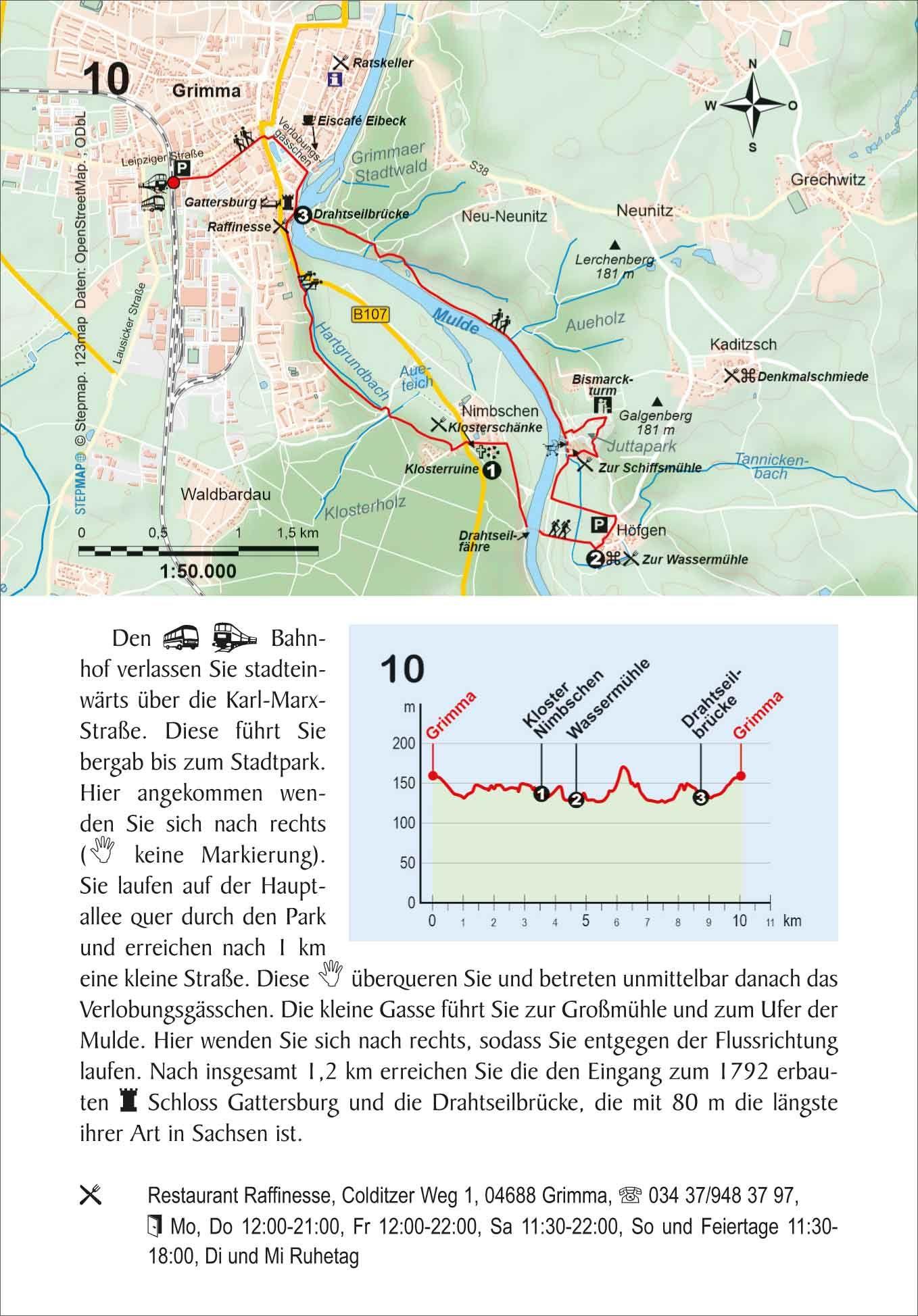 Beispielinhalt (Bild) Leipzig und Umgebung 22 Touren zwischen Großstadt und Natur