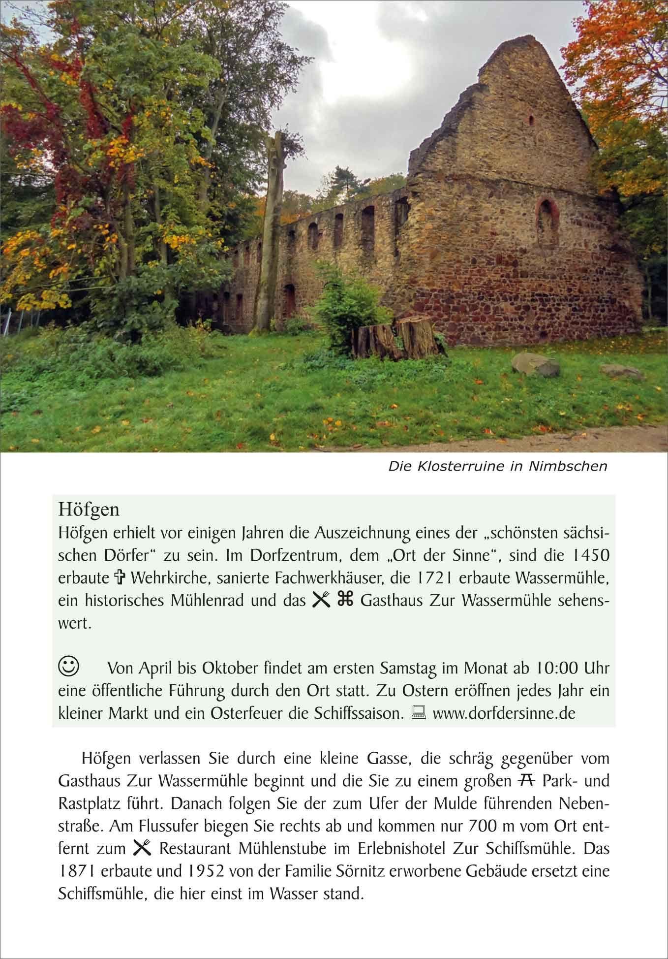 Beispielinhalt (Bild) Leipzig und Umgebung 22 Touren zwischen Großstadt und Natur