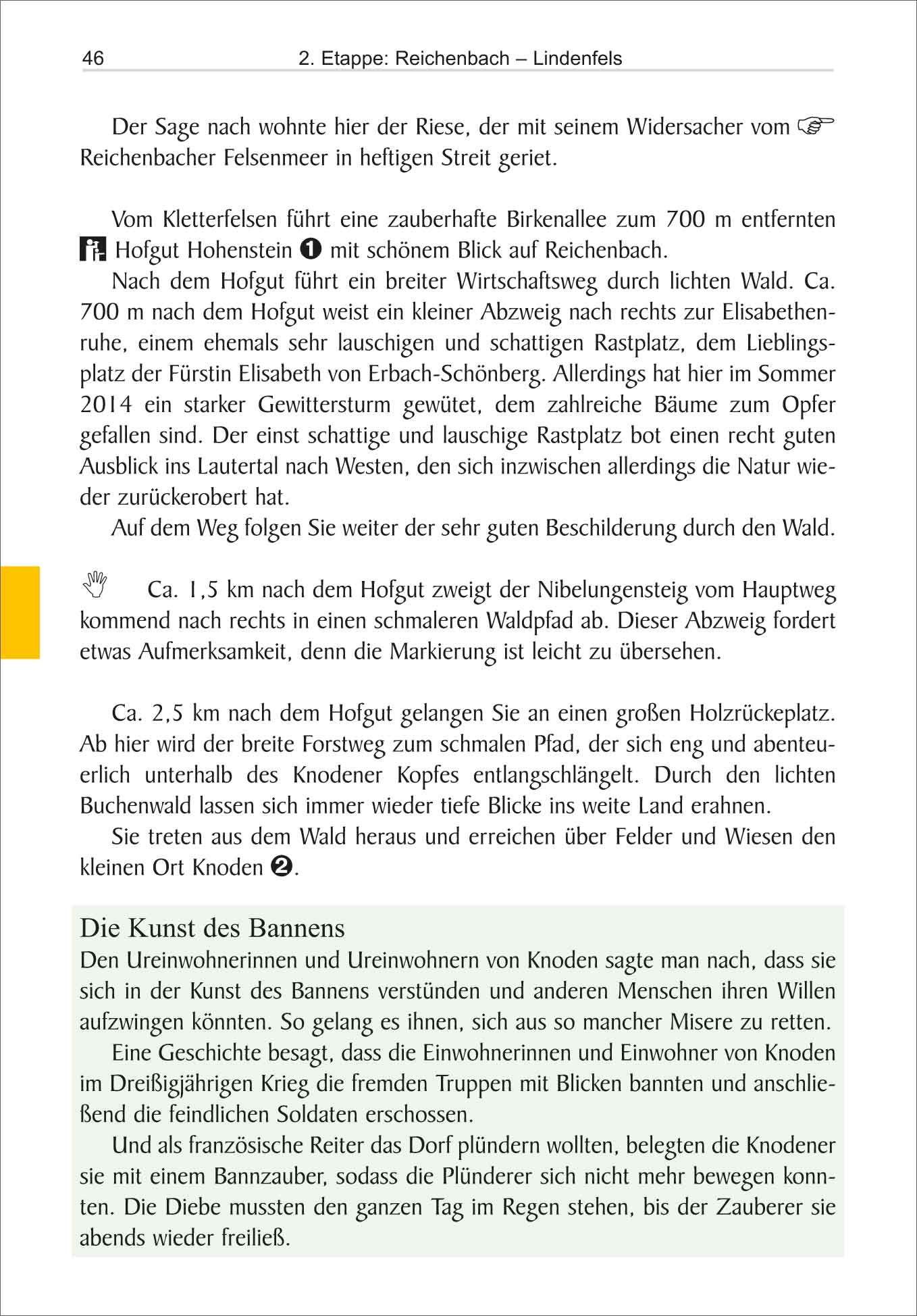 Beispielinhalt (Bild) Nibelungensteig