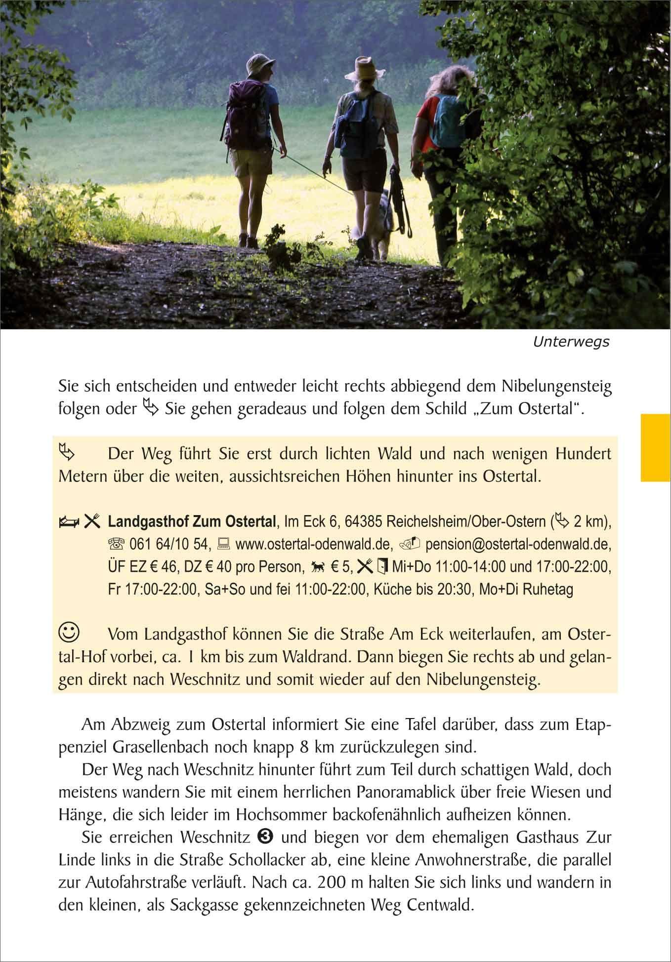 Beispielinhalt (Bild) Nibelungensteig