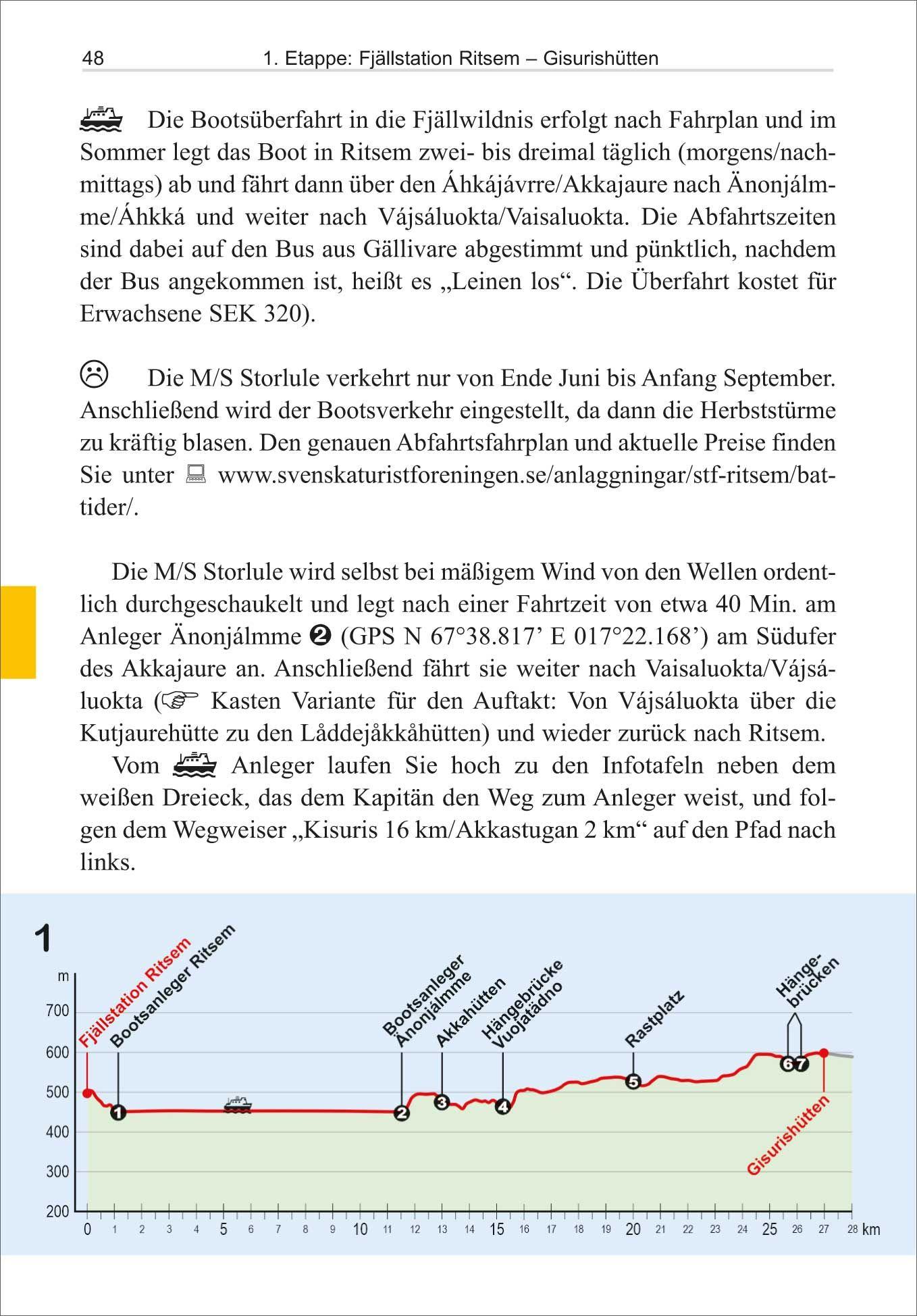 Beispielinhalt (Bild) Schweden: Padjelantaleden
