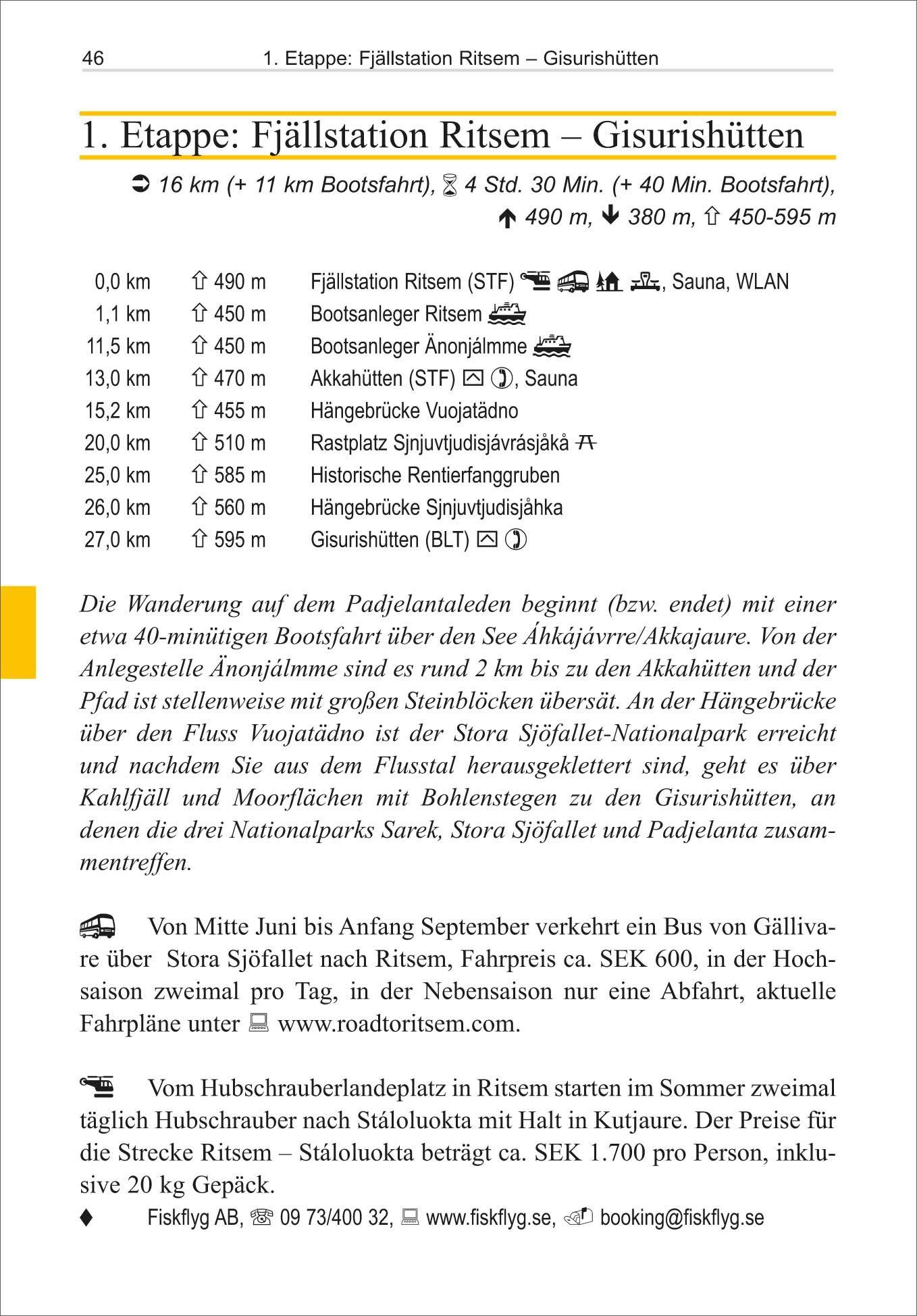 Beispielinhalt (Bild) Schweden: Padjelantaleden