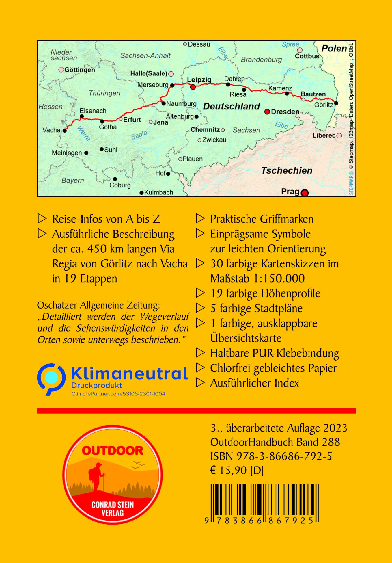 Rückseitencover Via Regia