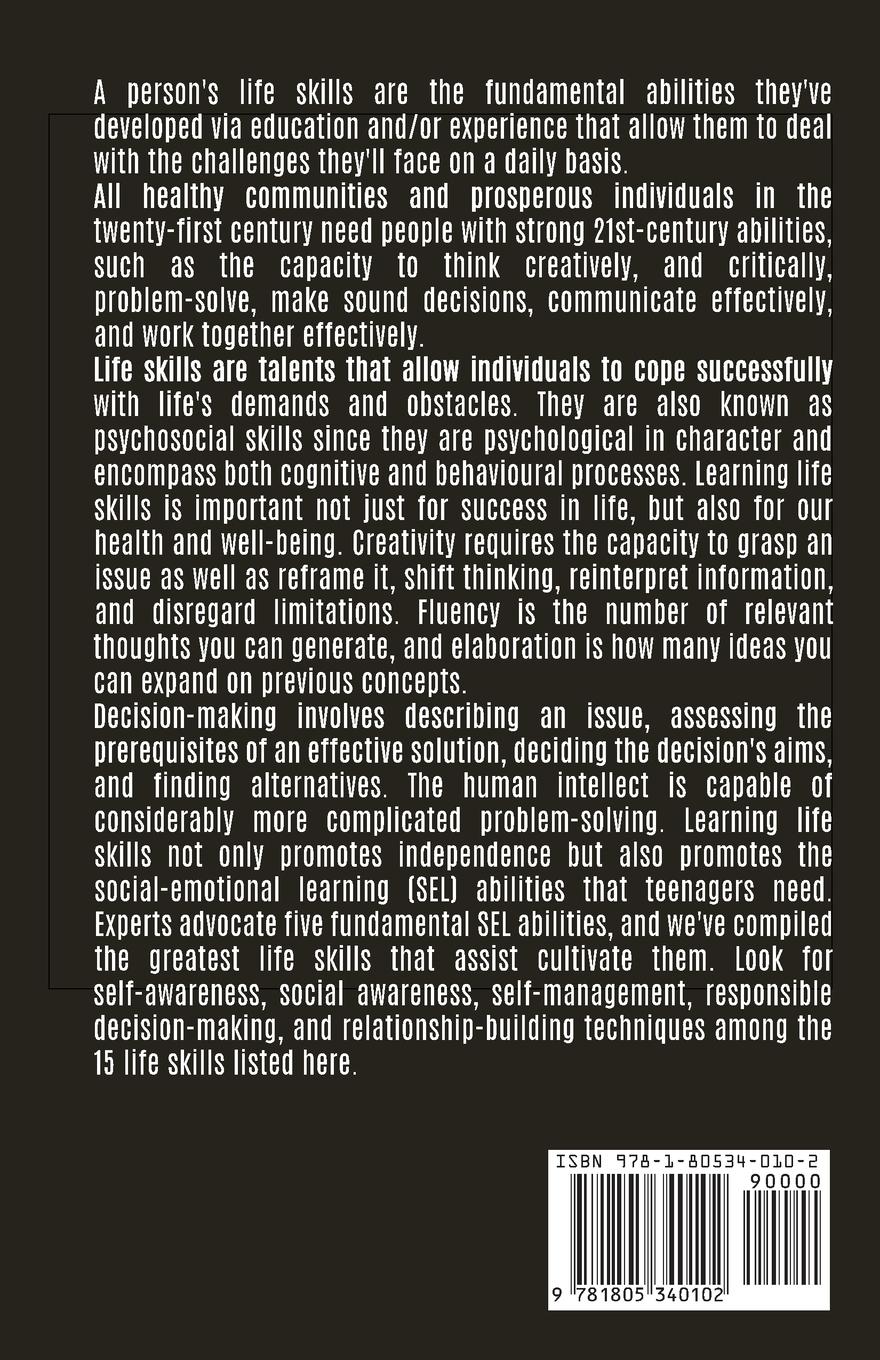 Rückseitencover Essential Life Skills Every Young Person Should Have