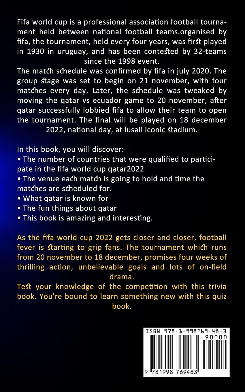 Rückseitencover Fifa World Cup