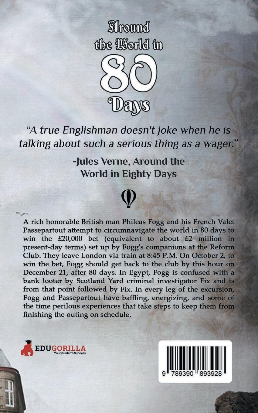 Rückseitencover Around the World in 80 Days